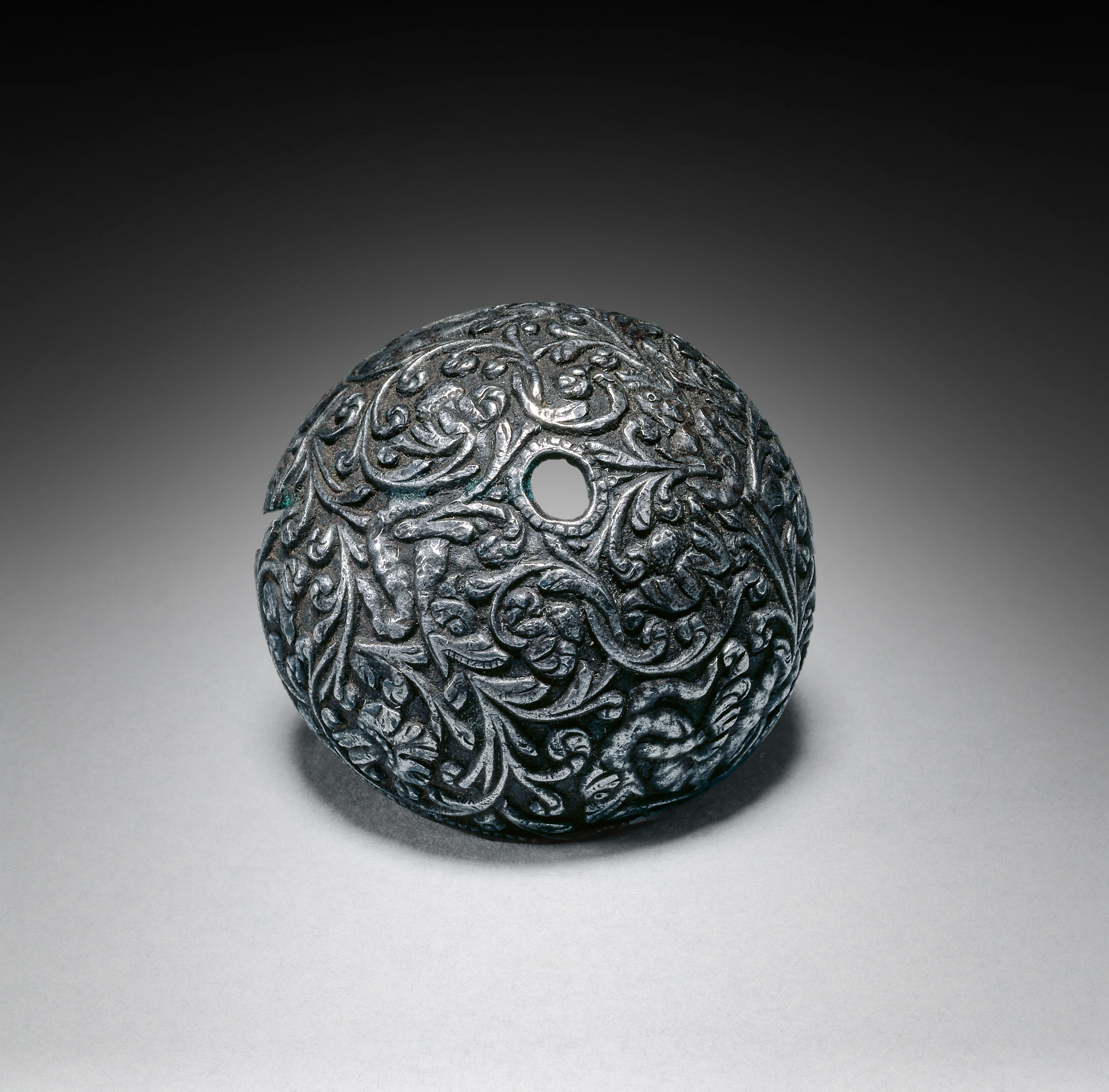 Butt-Cap from a Flintlock Pistol