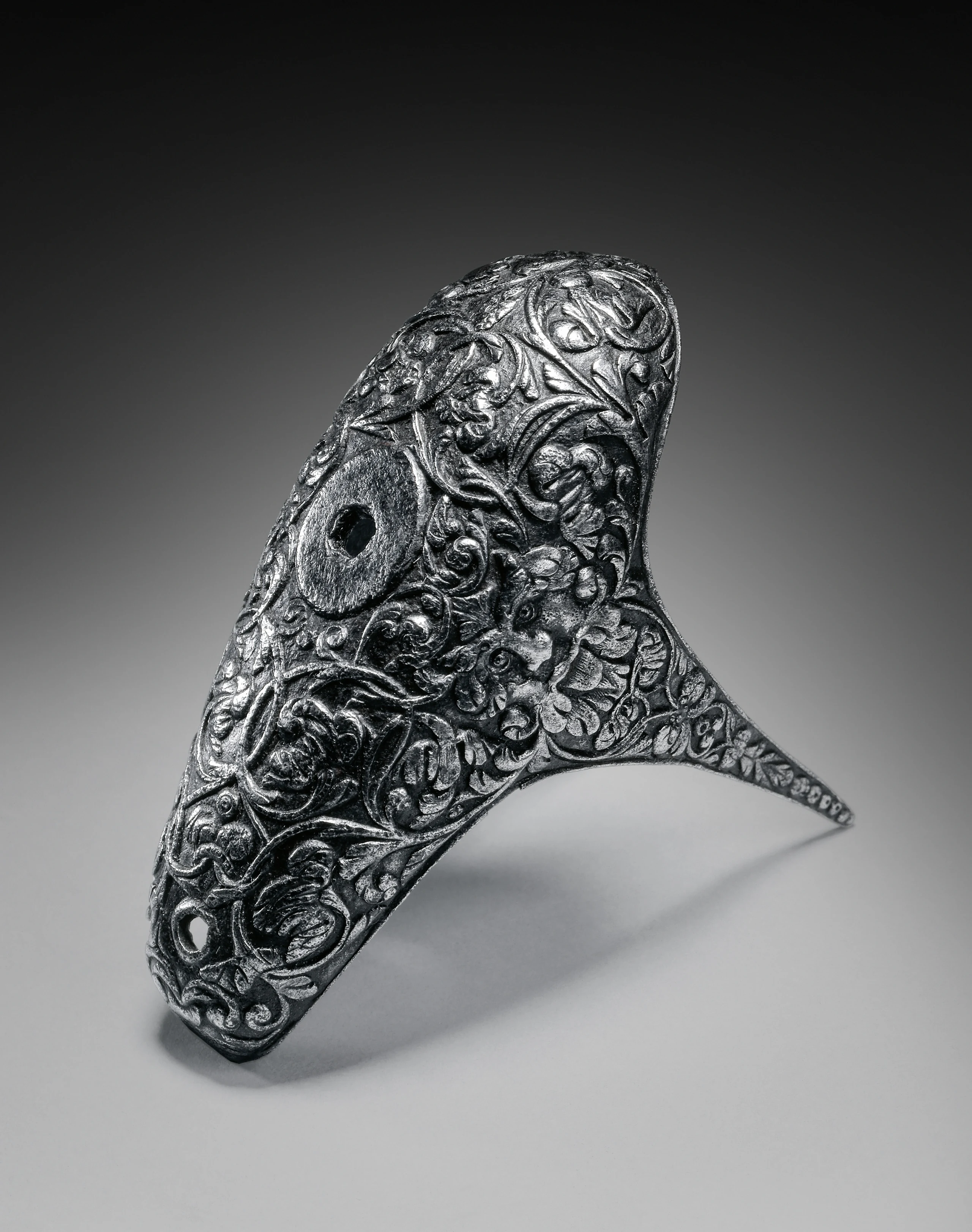 Butt-Cap from a Flintlock Pistol