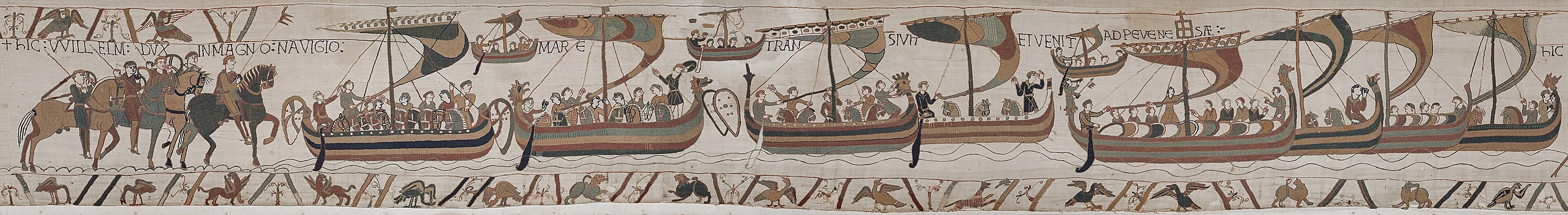 Bayeux Tapestry Scene