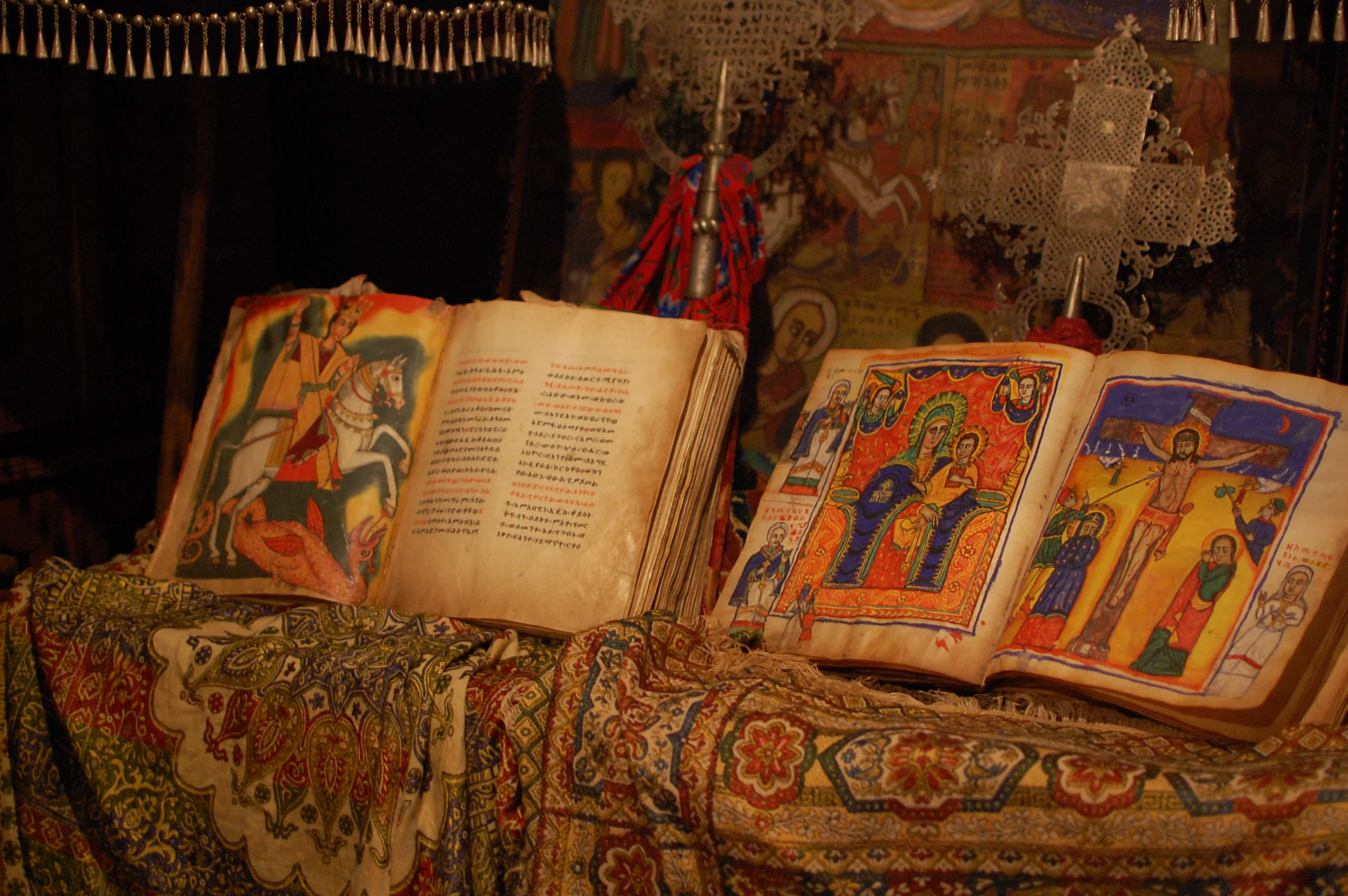 Books in the monastery museum