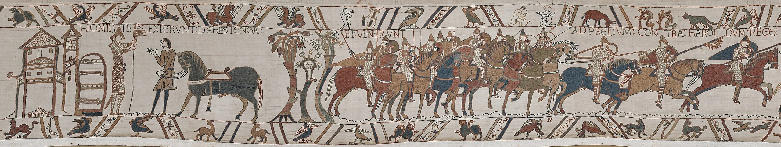 Bayeux Tapestry Scene