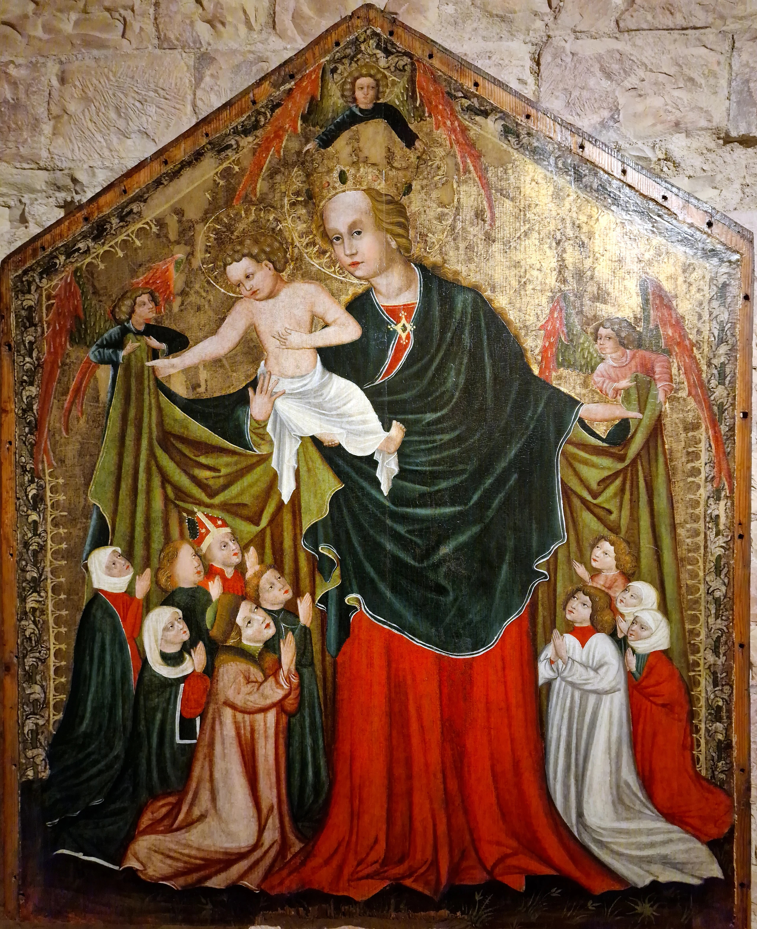 unbek. böm. Künstler Schutzmantelmadonna Kloster Strahov Prag anagoria