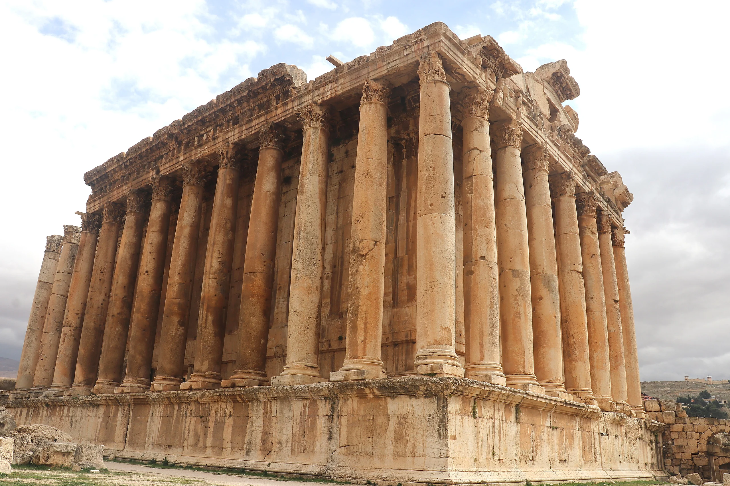Bacchus Temple in Baalbek