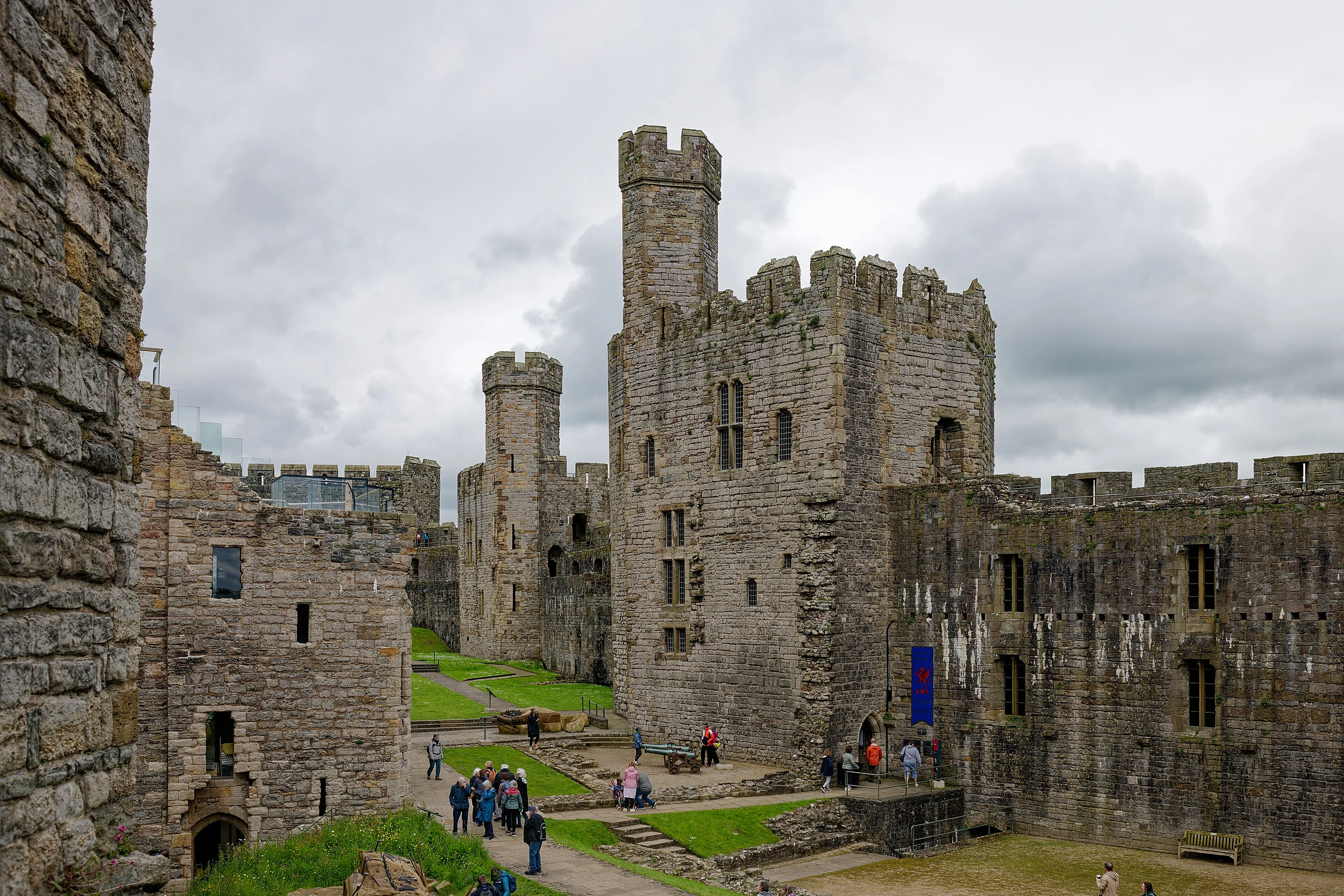 Caernarfon Castle, Chaimberlain Tower