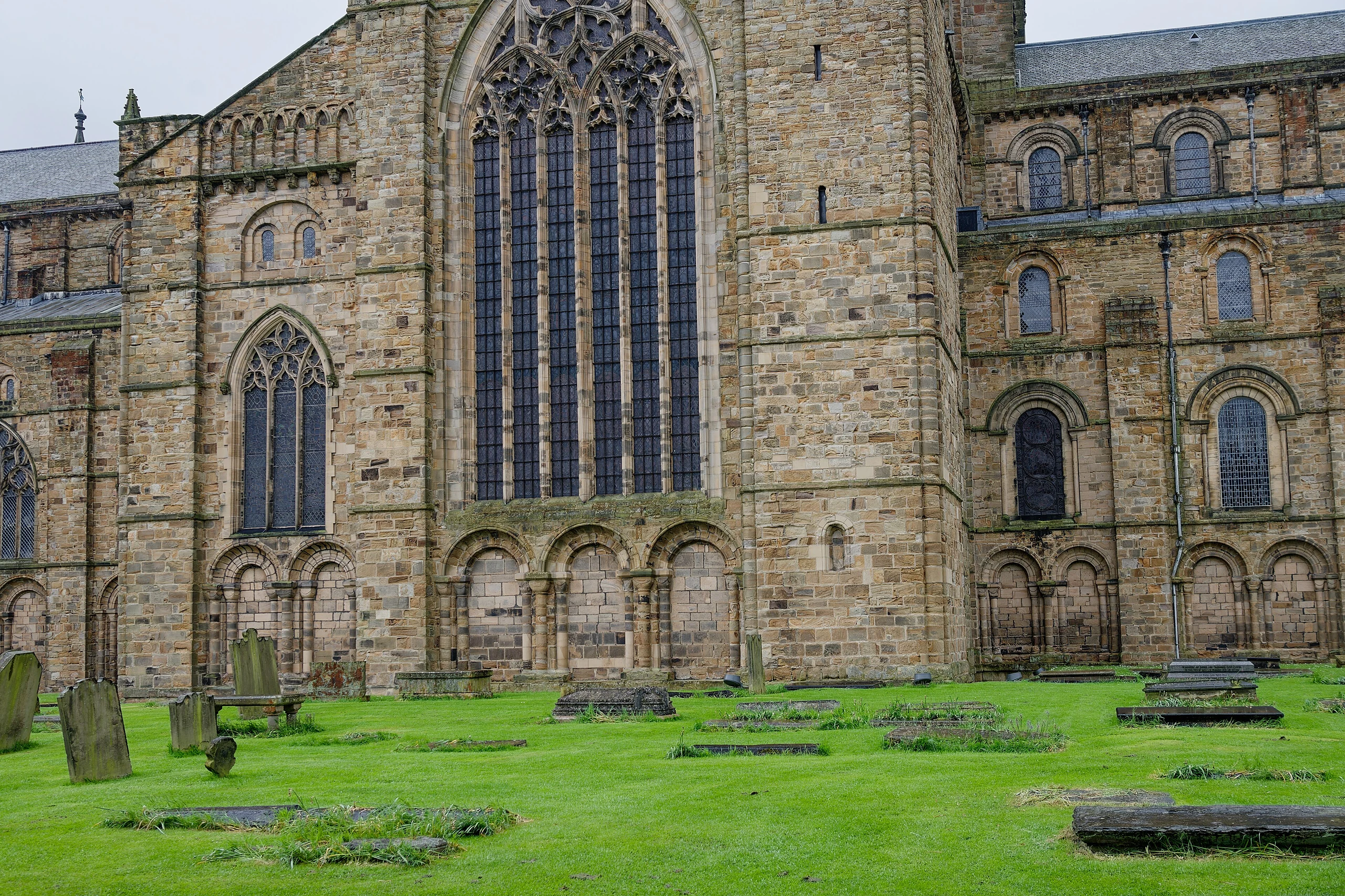 Cathedral Church of Christ, Blessed Mary the Virgin and St Cuthbert of Durham, Exterior, North Transsept