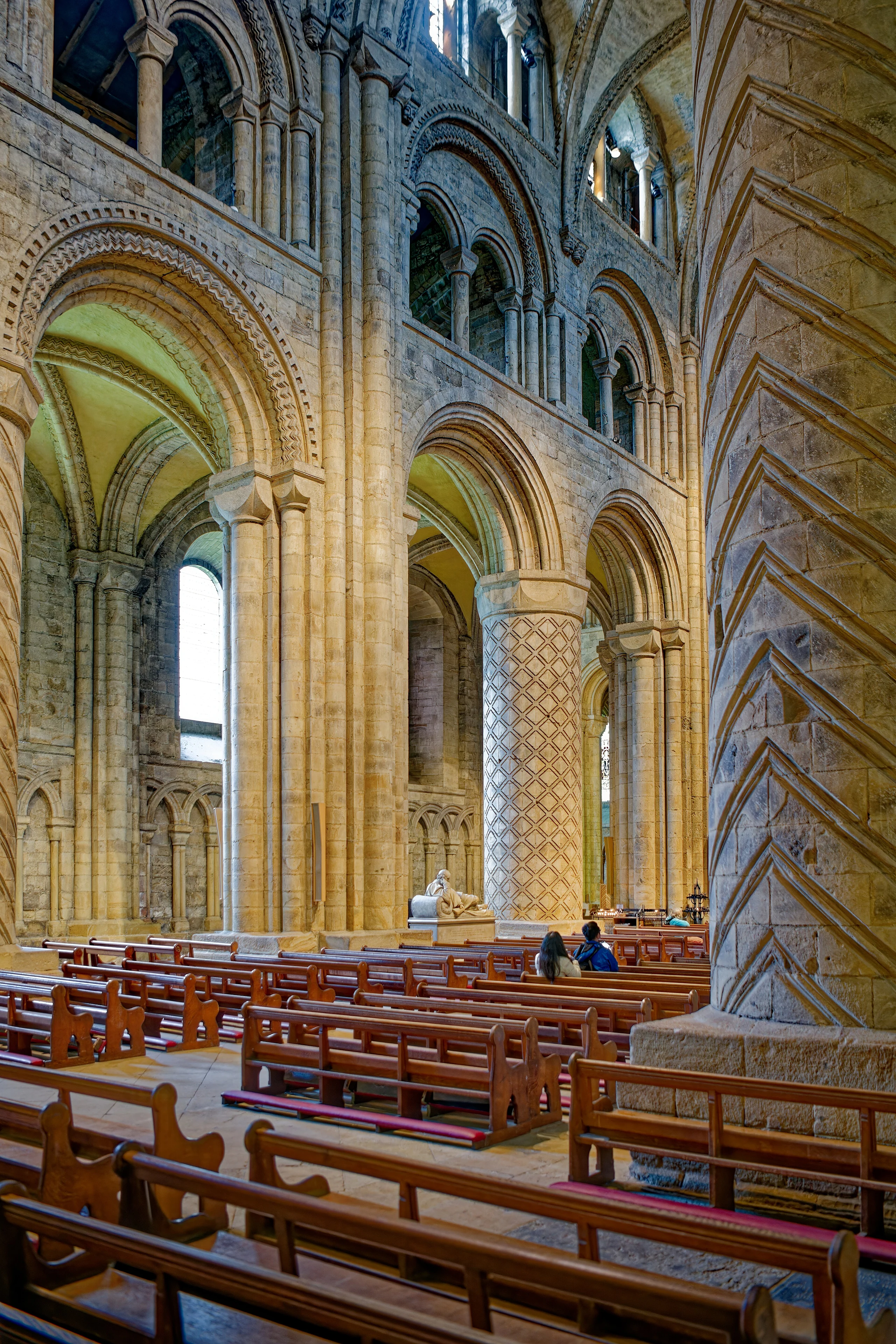 Cathedral Church of Christ, Blessed Mary the Virgin and St Cuthbert of Durham, Interior, Nave
