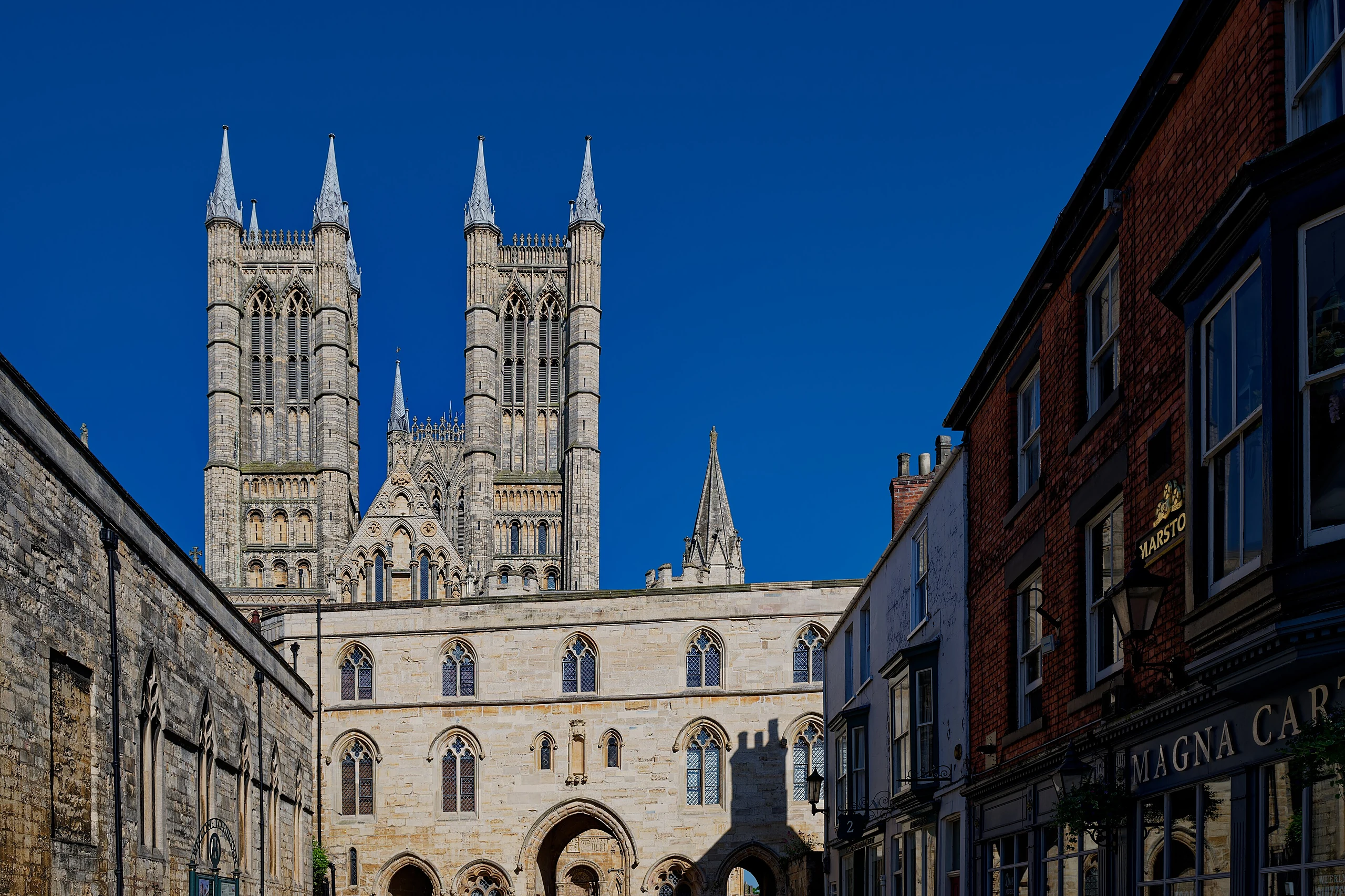 Cathedral Church of St Mary, North Transsept, West Front, Exchequer Gate