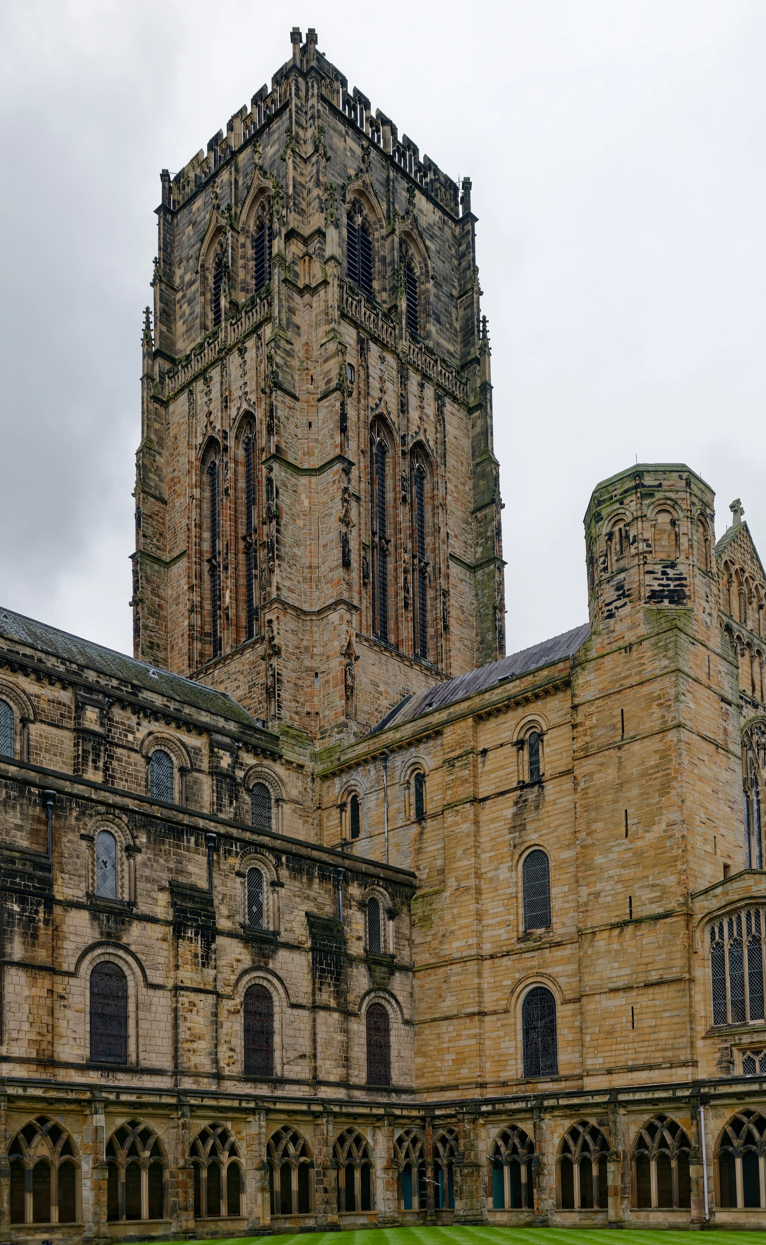 Cathedral Church of Christ, Blessed Mary the Virgin and St Cuthbert of Durham, Central Tower, Cloisters
