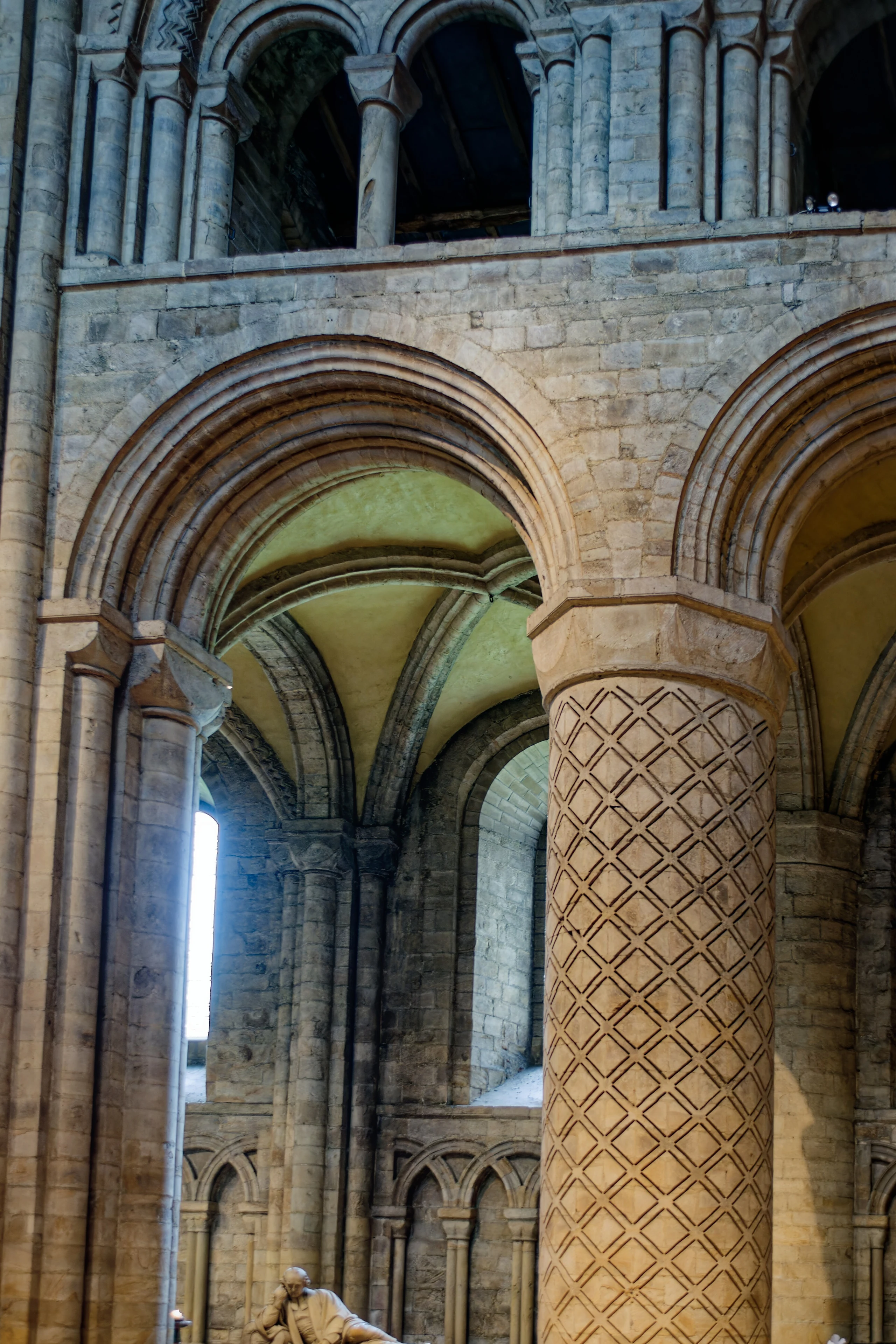 Cathedral Church of Christ, Blessed Mary the Virgin and St Cuthbert of Durham, Interior, Nave