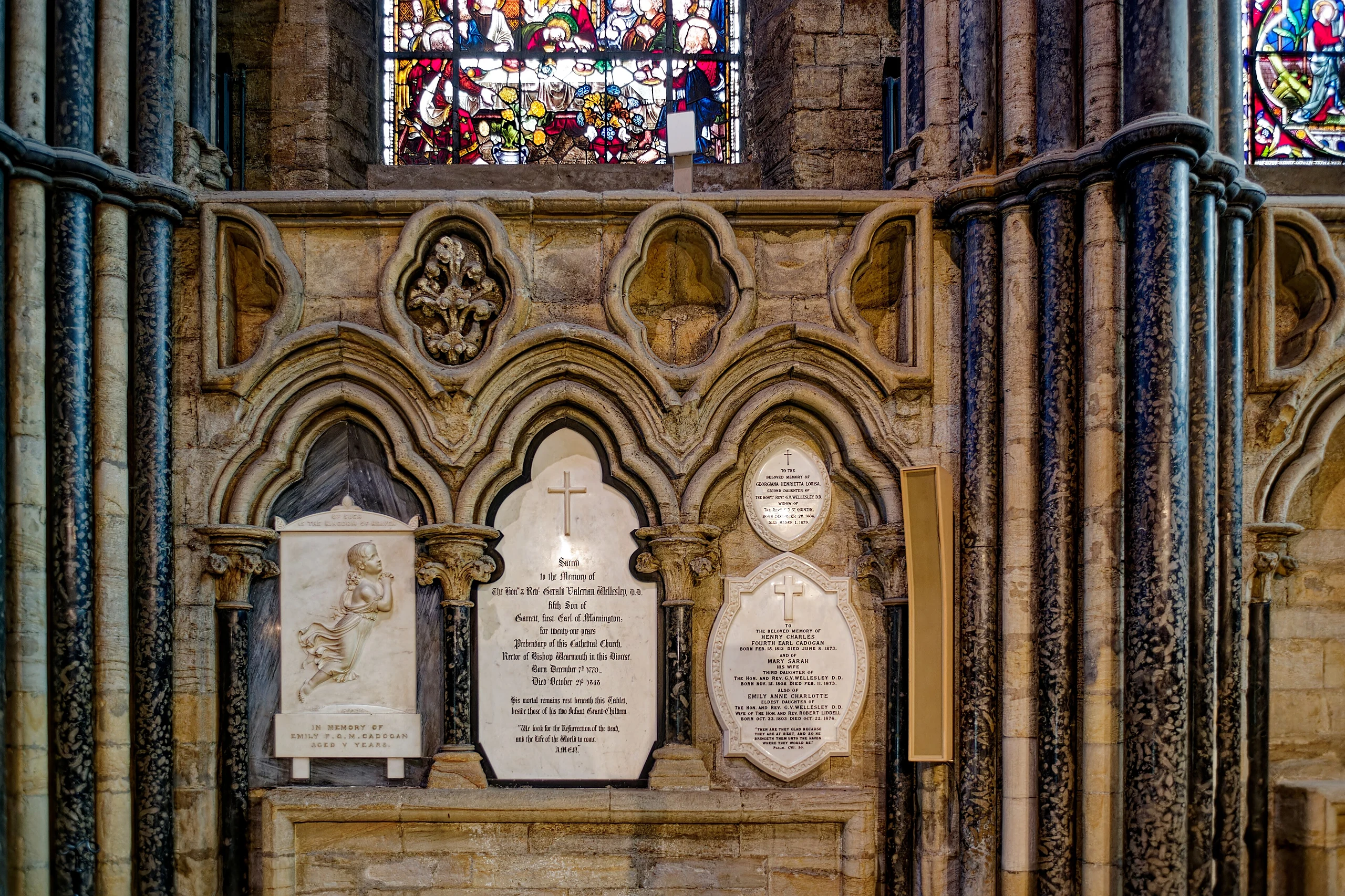 Cathedral Church of Christ, Blessed Mary the Virgin and St Cuthbert of Durham, Interior