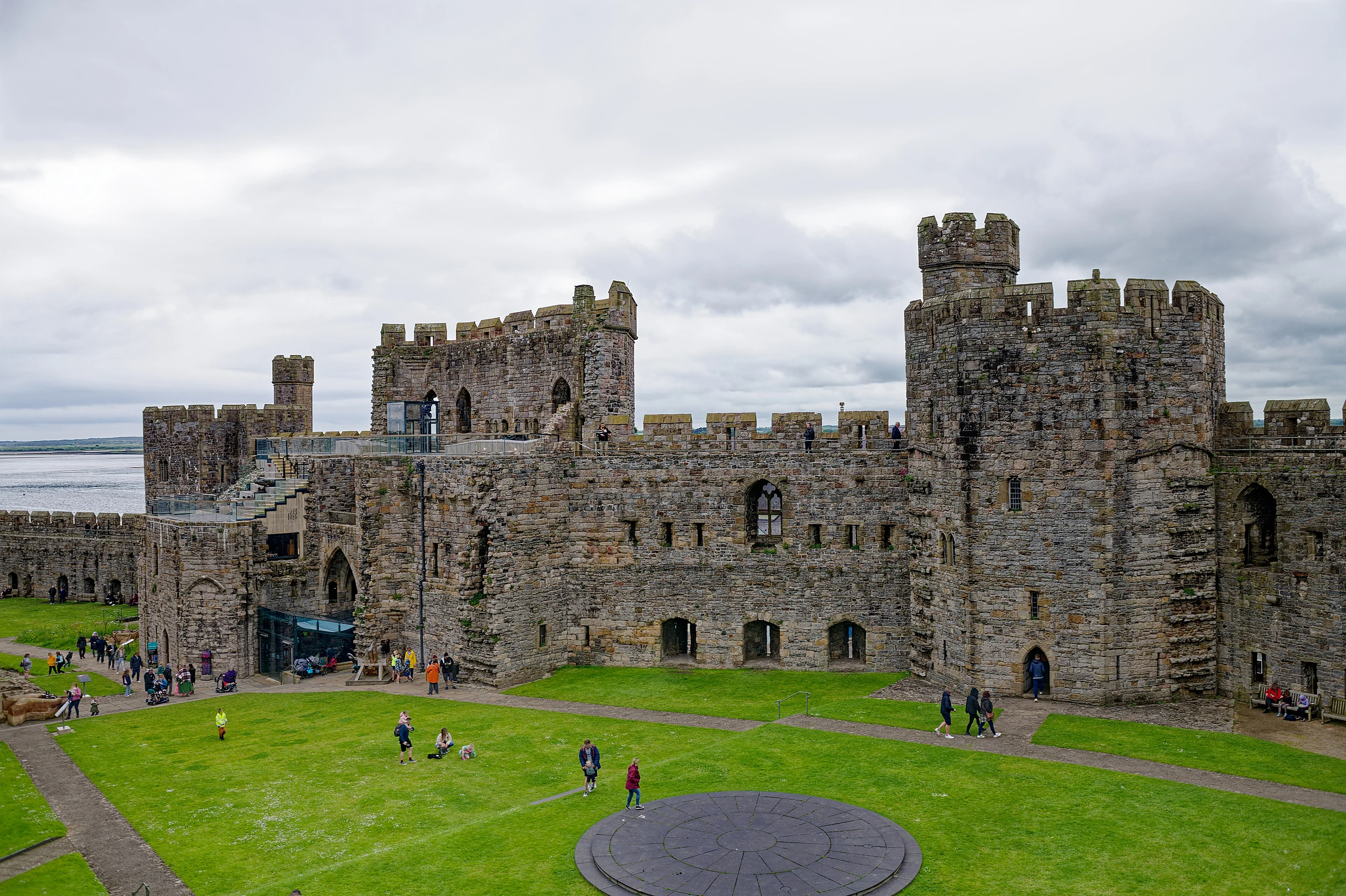 Caernarfon Castle, King's Gate, Granary Tower