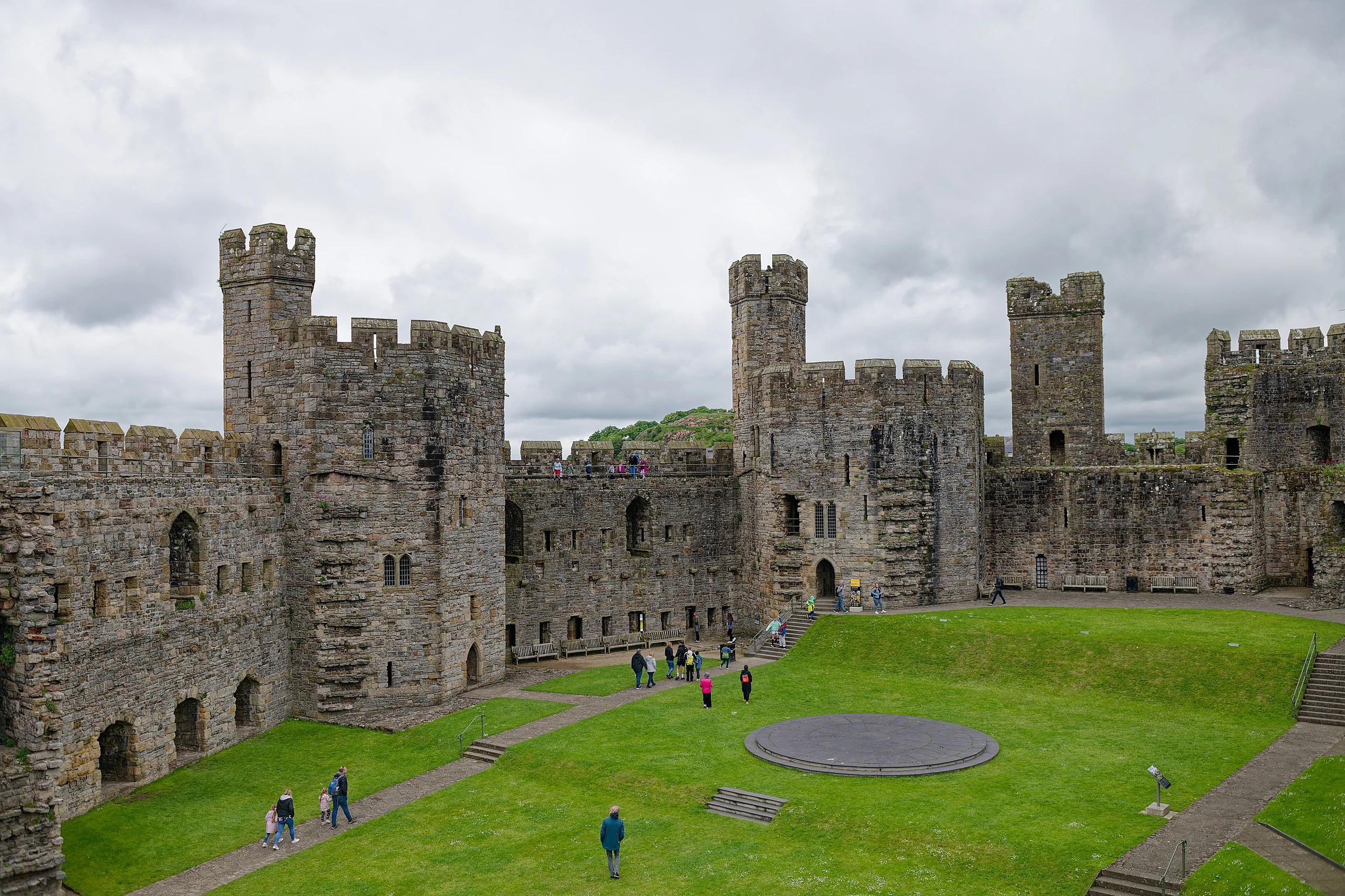 Caernarfon Castle, Granary Tower, North-East Tower