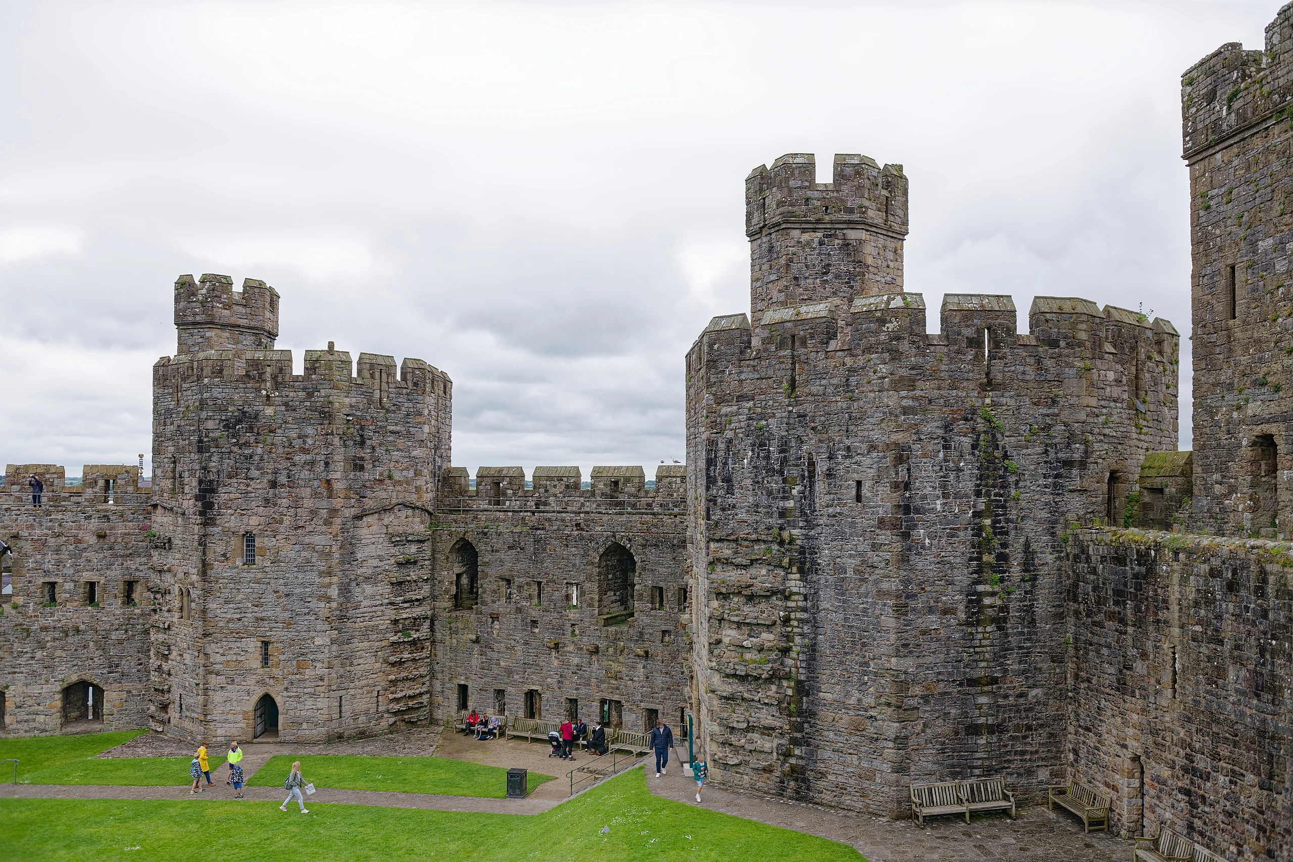 Caernarfon Castle, Granary Tower, North-East Tower