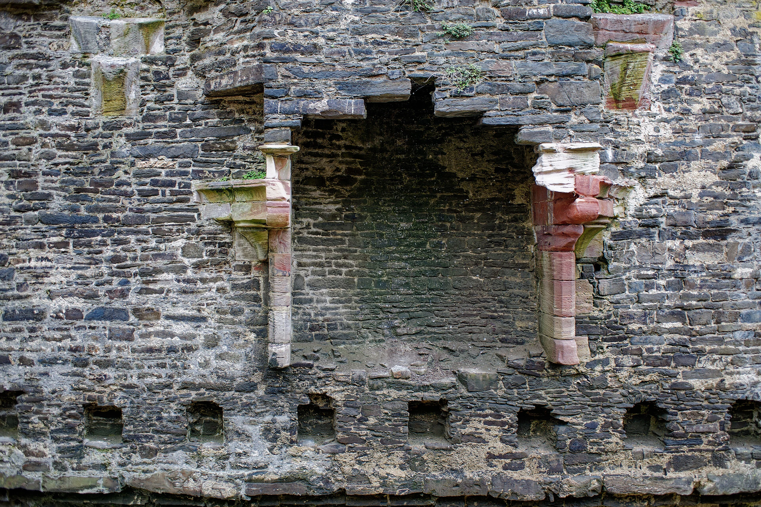 Conwy Castle, Great Hall, looking South