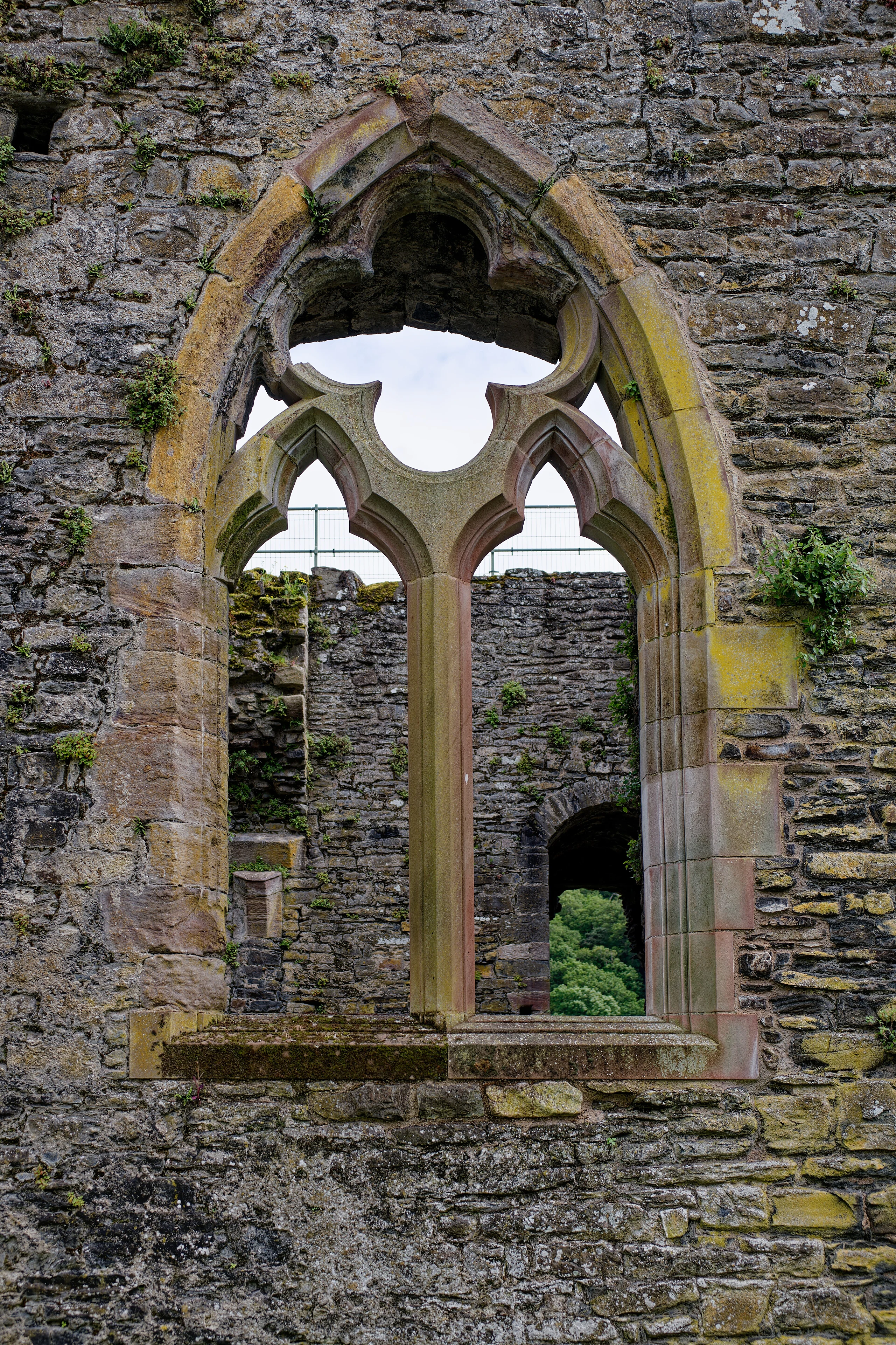 Conwy Castle, Great Hall, seen from the North