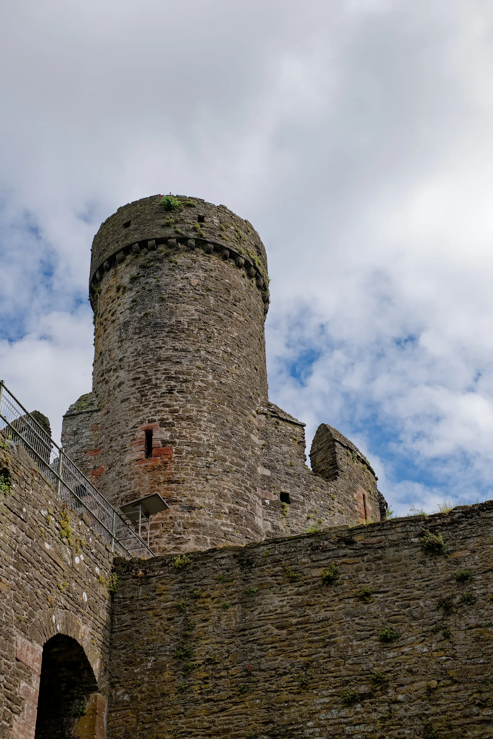 Conwy Castle, King's Tower, seen from the North-West