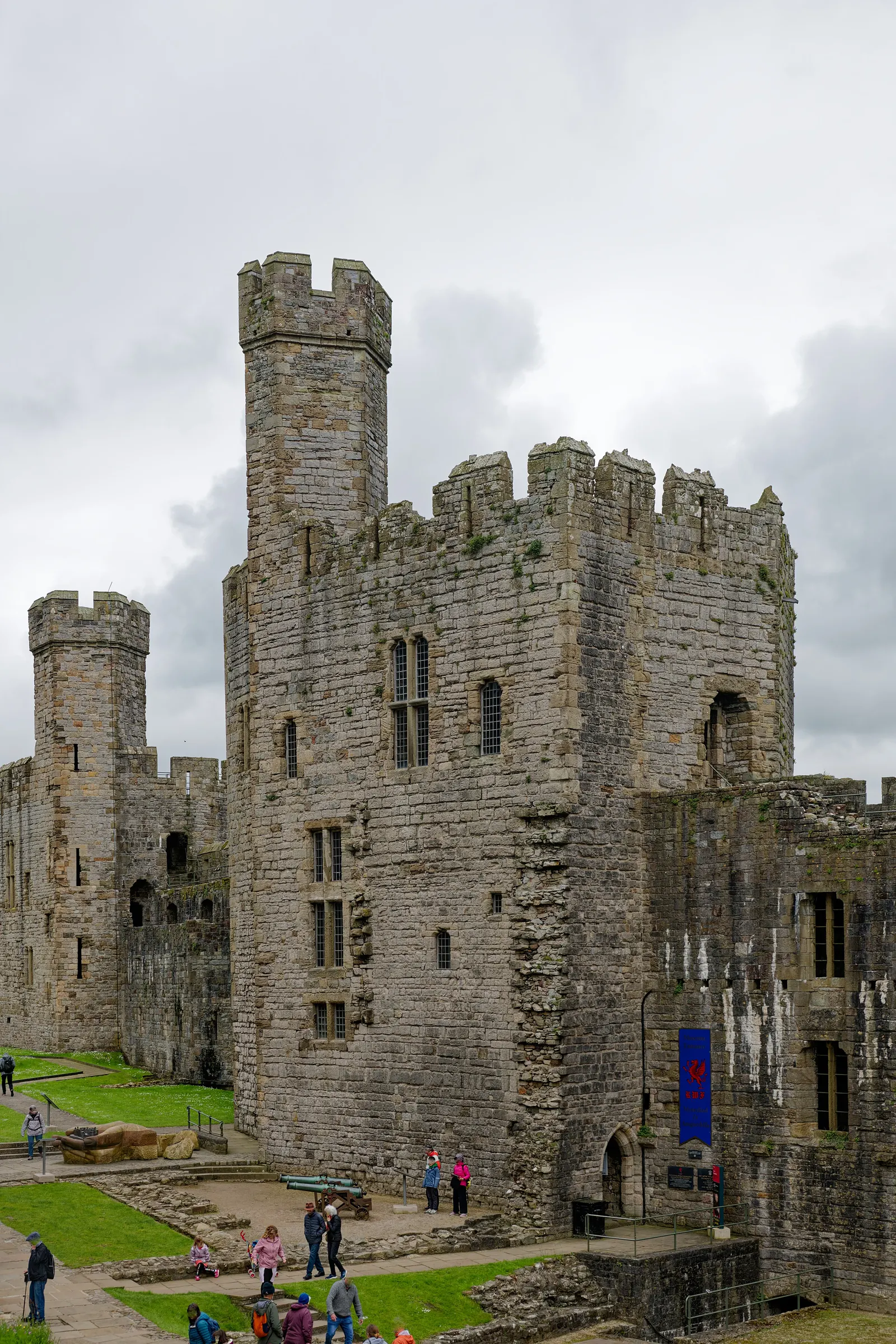 Caernarfon Castle, Chaimberlain Tower
