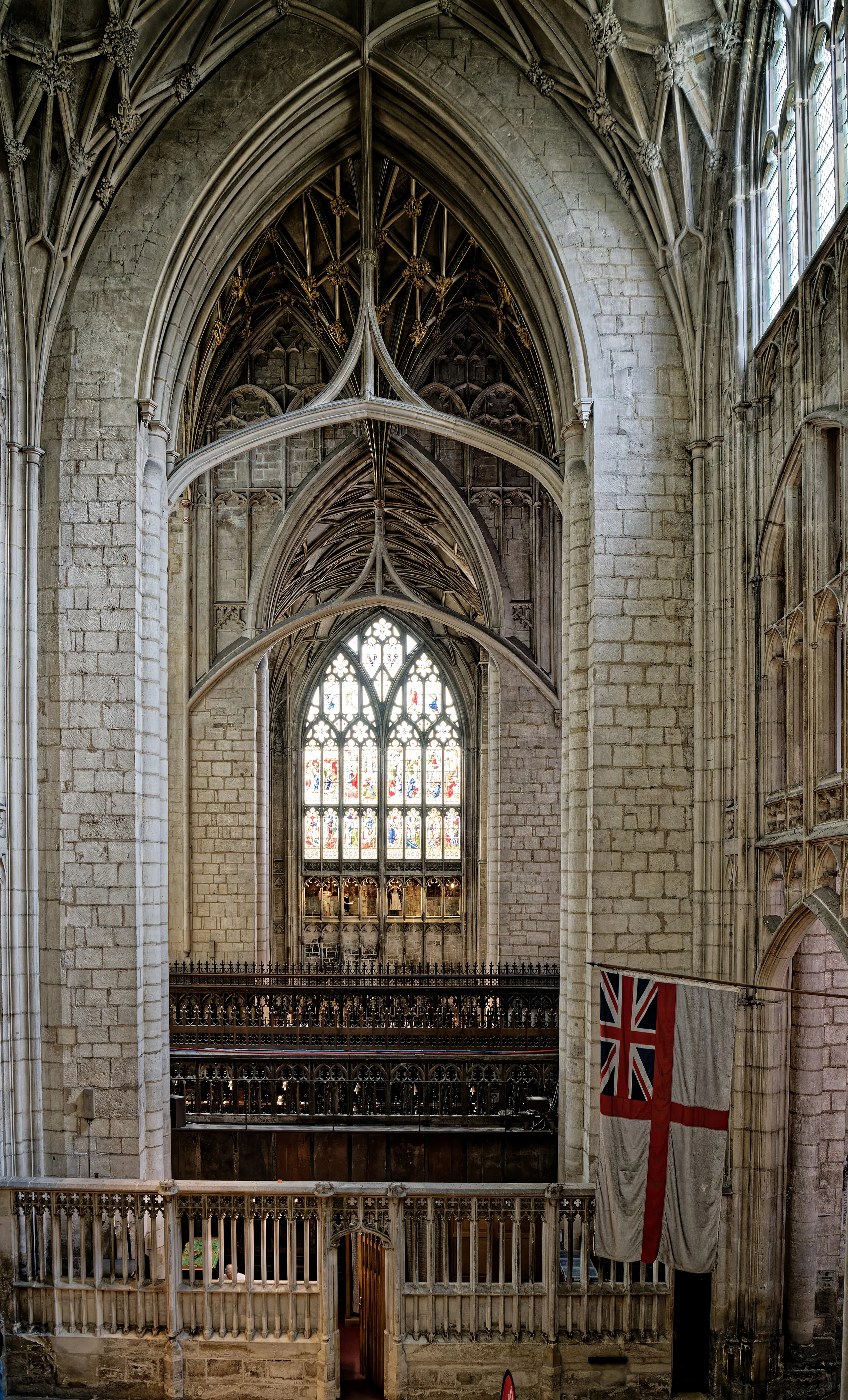 Cathedral Church of St Peter and the Holy and Indivisible Trinity, Transept from the North Gloucester 1245952 20230819