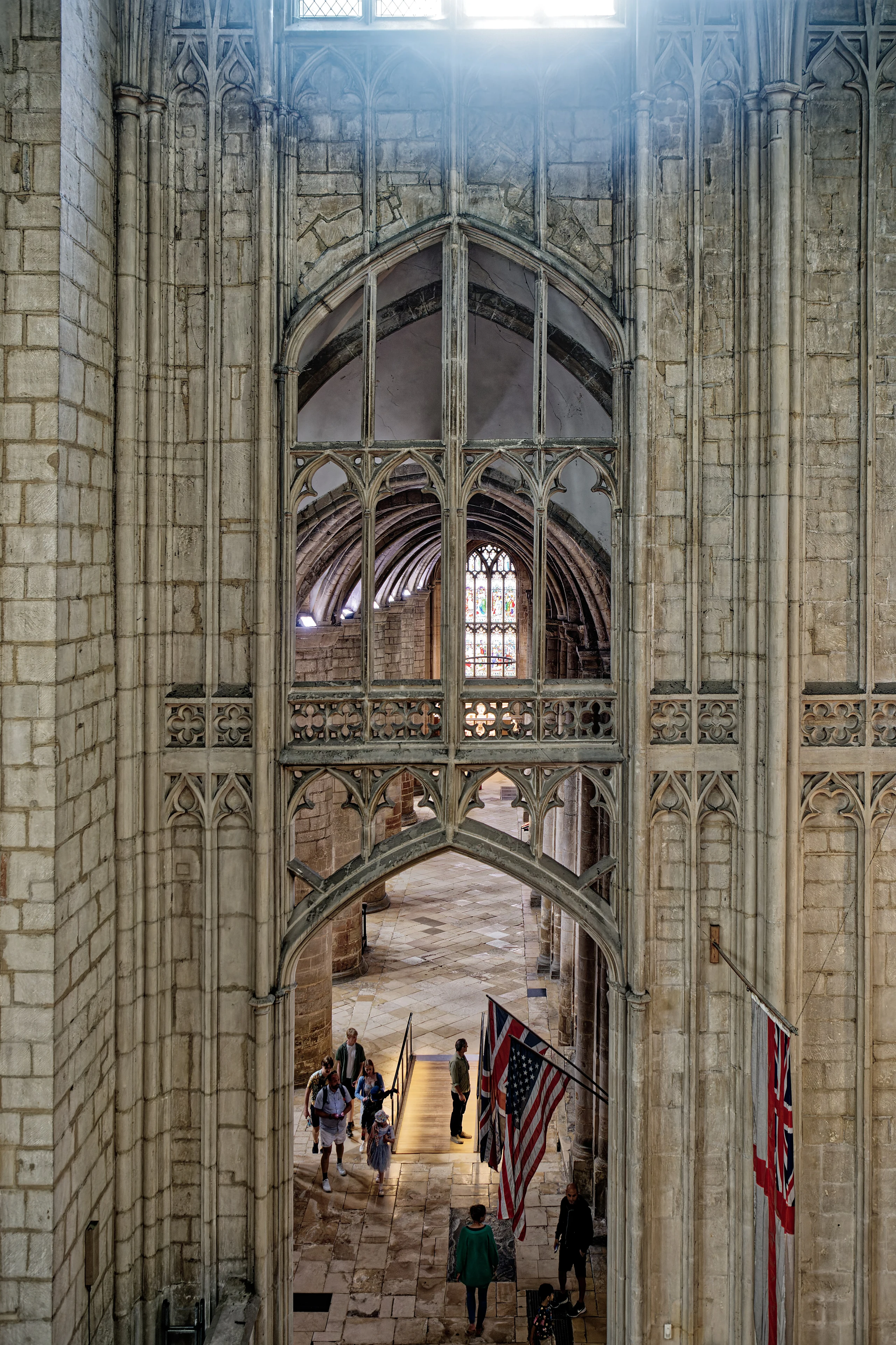 Cathedral Church of St Peter and the Holy and Indivisible Trinity, North Aisle Gloucester 1245952