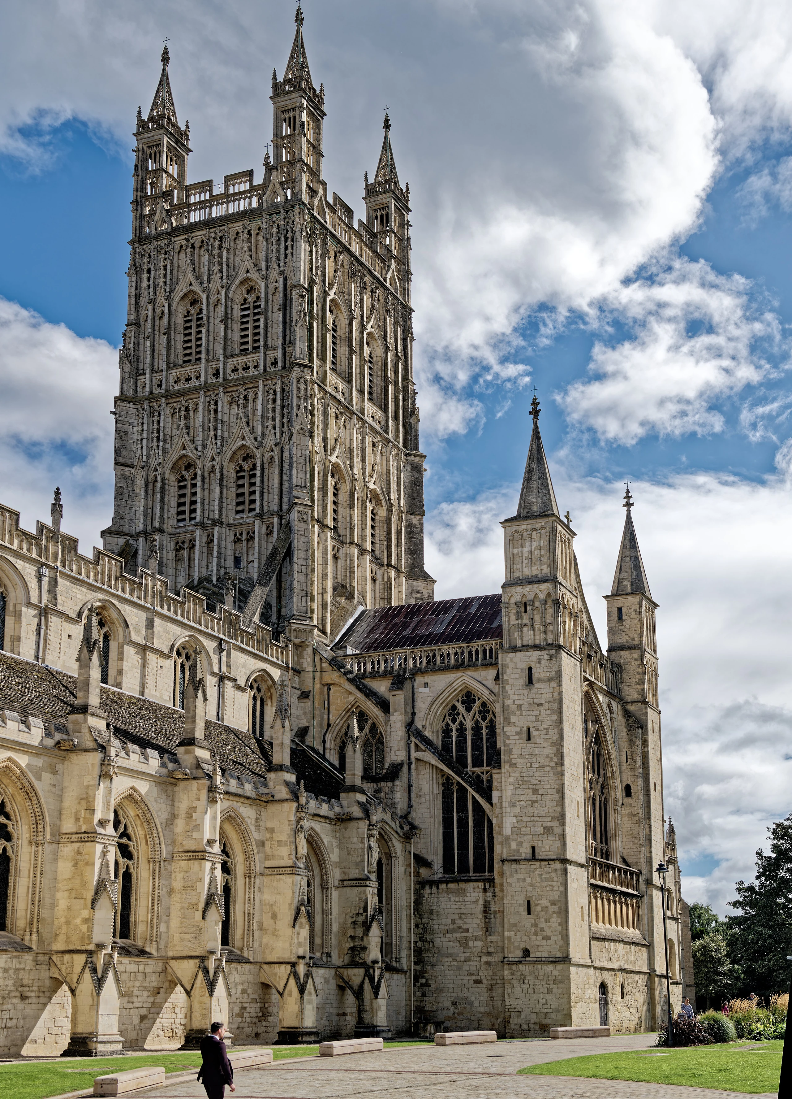 Cathedral Church of St Peter and the Holy and Indivisible Trinity, from the South Gloucester 1245952