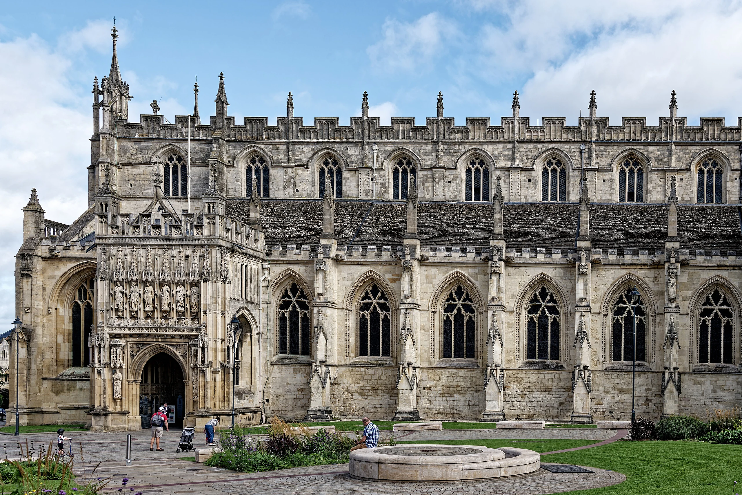 Cathedral Church of St Peter and the Holy and Indivisible Trinity, from the South Gloucester 1245952
