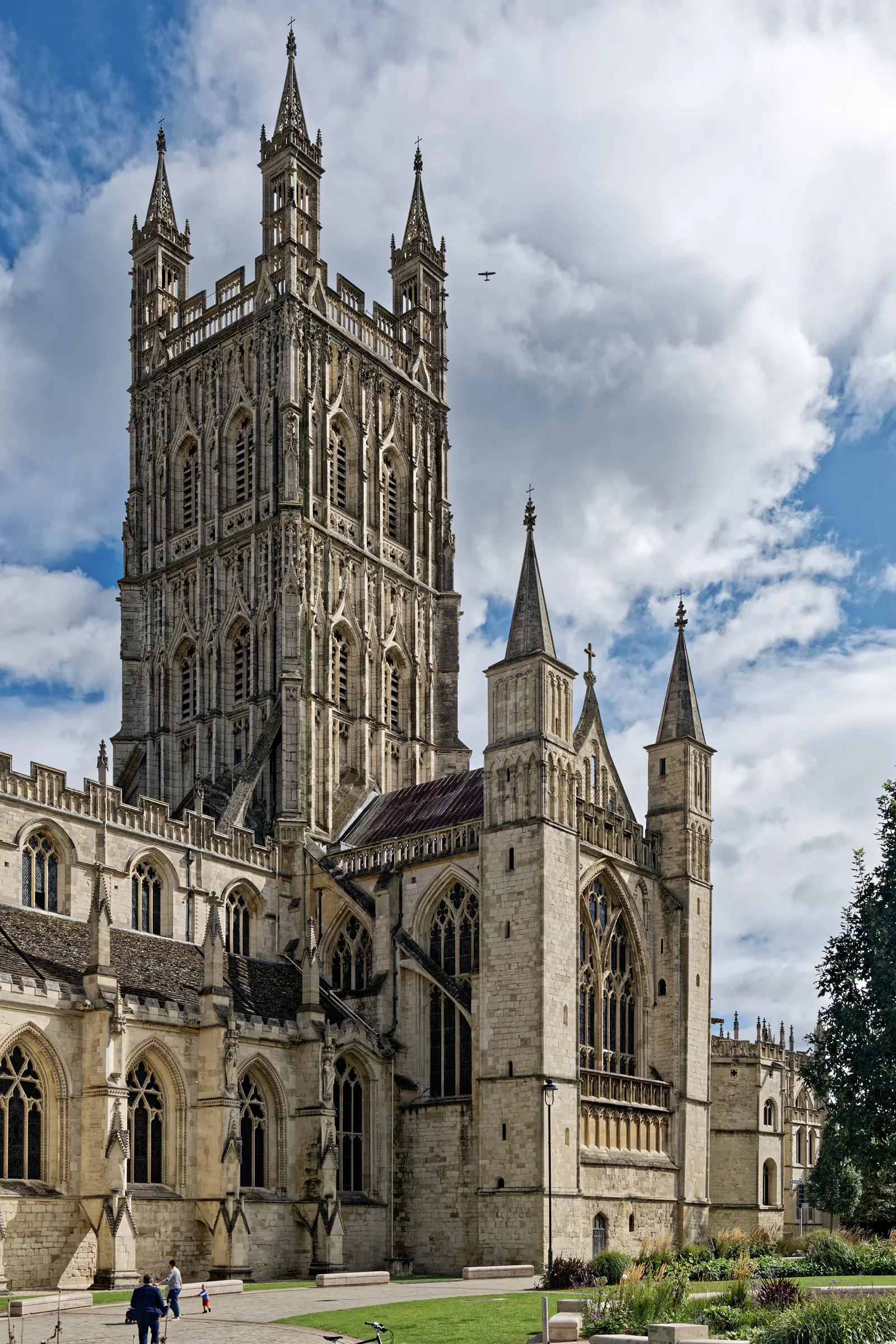 Cathedral Church of St Peter and the Holy and Indivisible Trinity, from the South Gloucester 1245952
