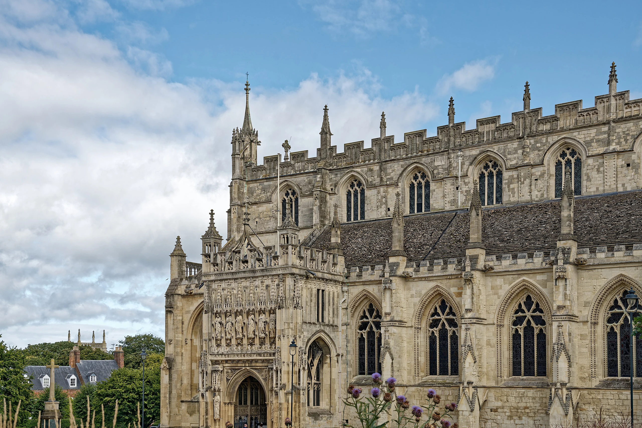 Cathedral Church of St Peter and the Holy and Indivisible Trinity, from the South Gloucester 1245952