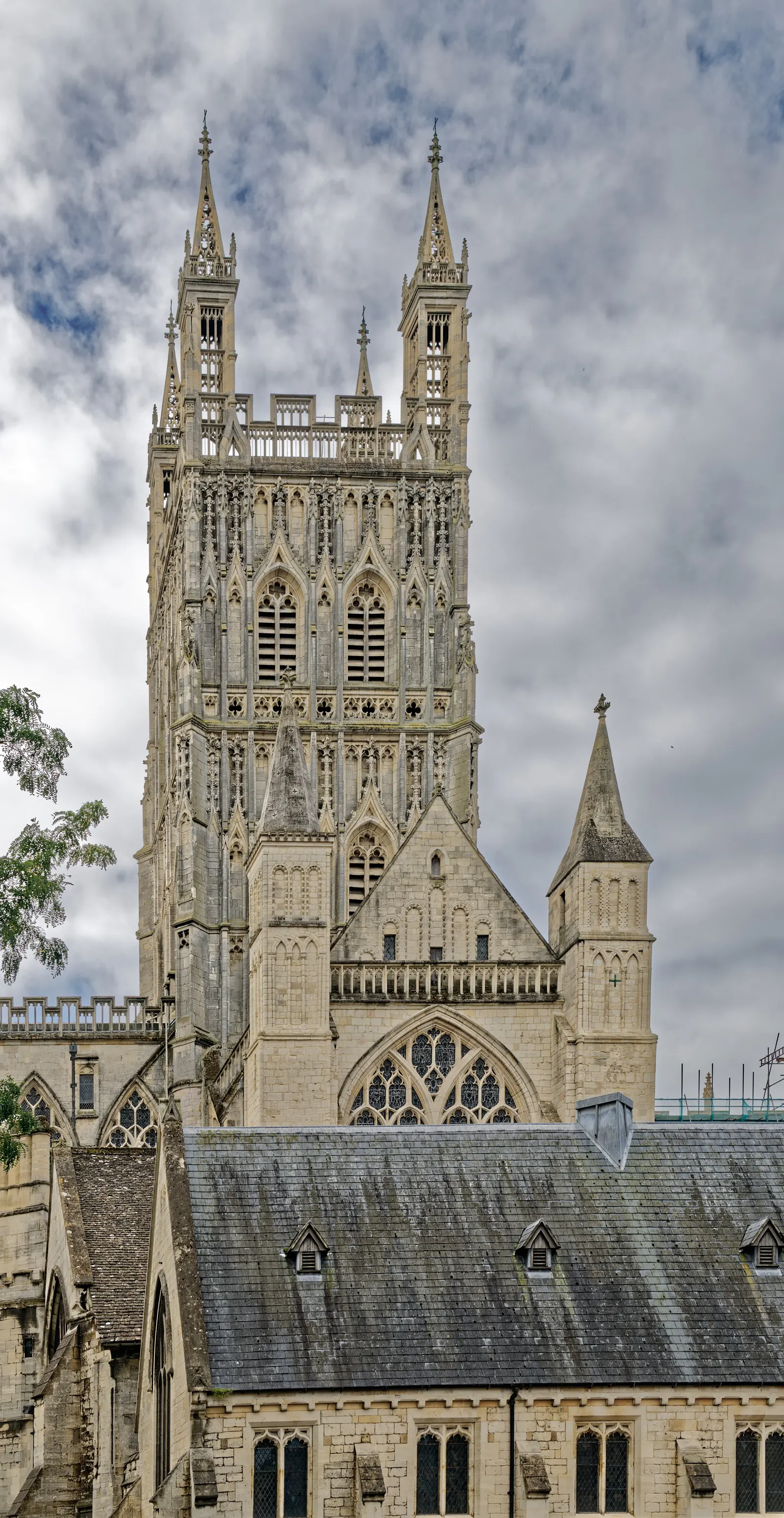 Cathedral Church of St Peter and the Holy and Indivisible Trinity, from the North Gloucester 1245952