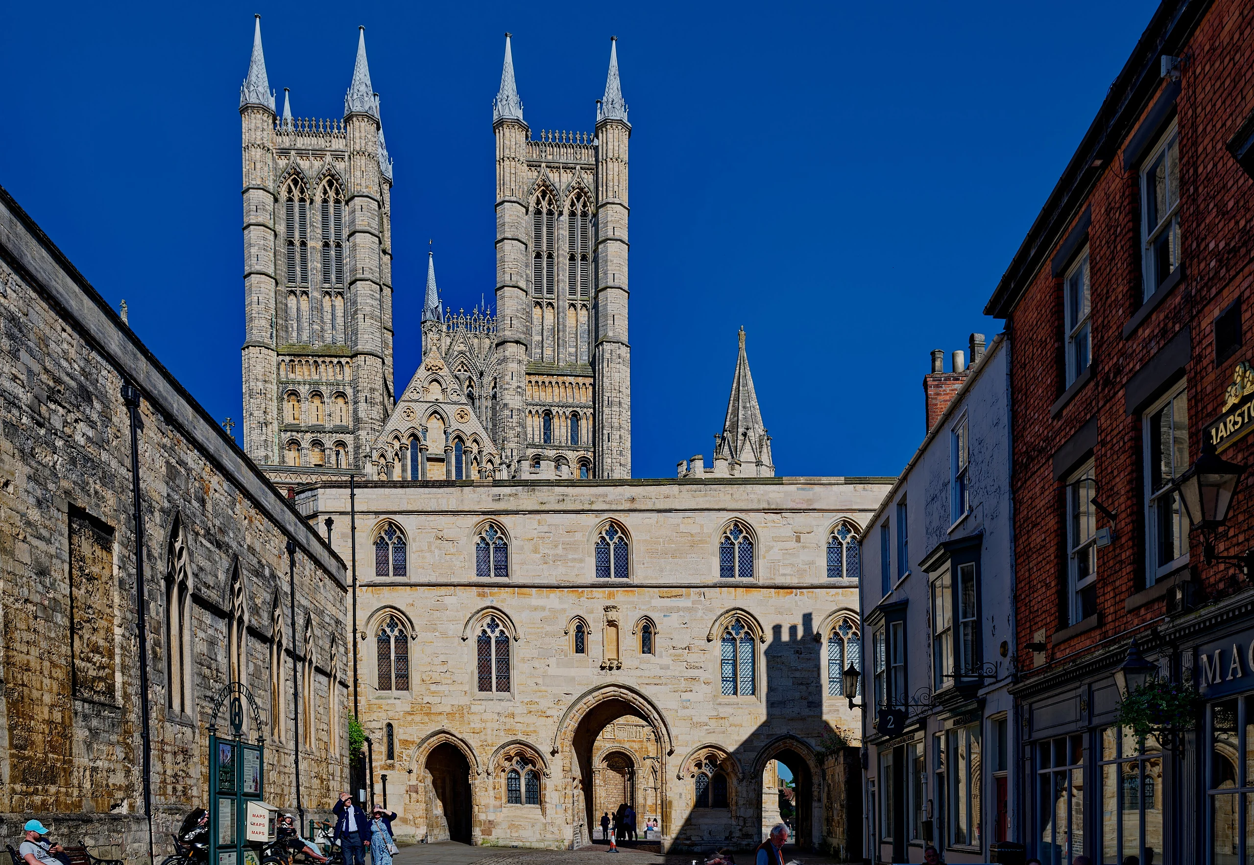 Cathedral Church of St Mary, North Transsept, West Front, Exchequer Gate