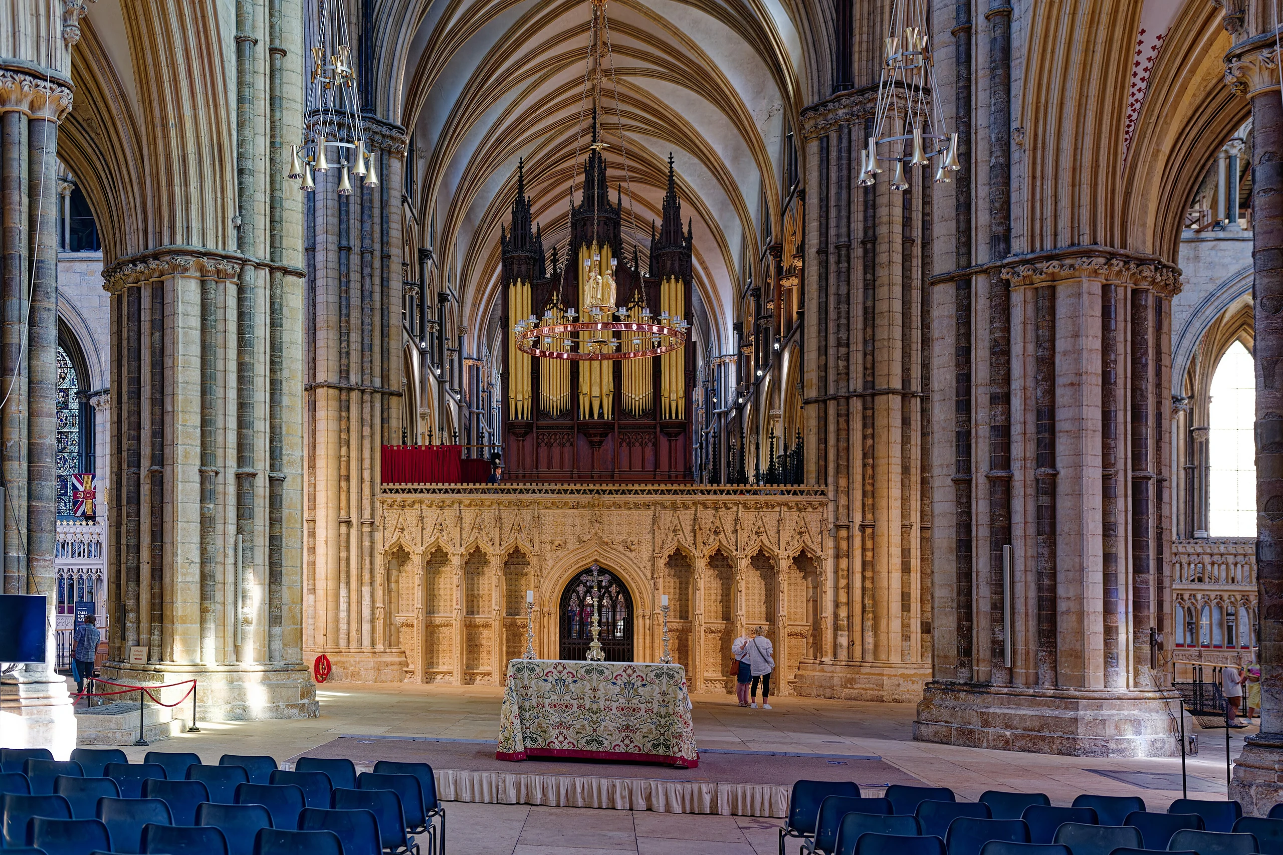 Cathedral Church of St Mary, Screen, viewed from the west