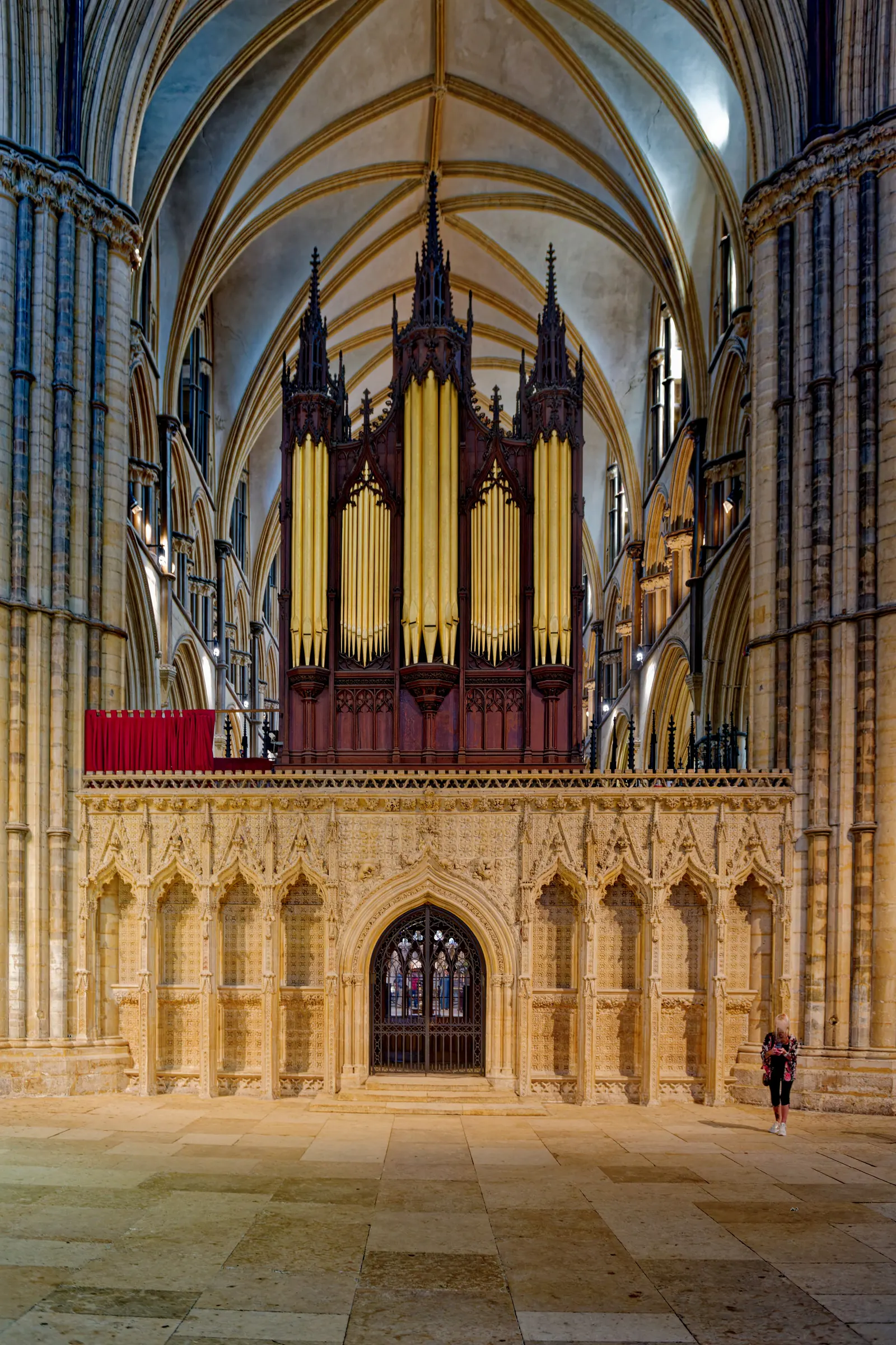 Cathedral Church of St Mary, Screen, viewed from the west
