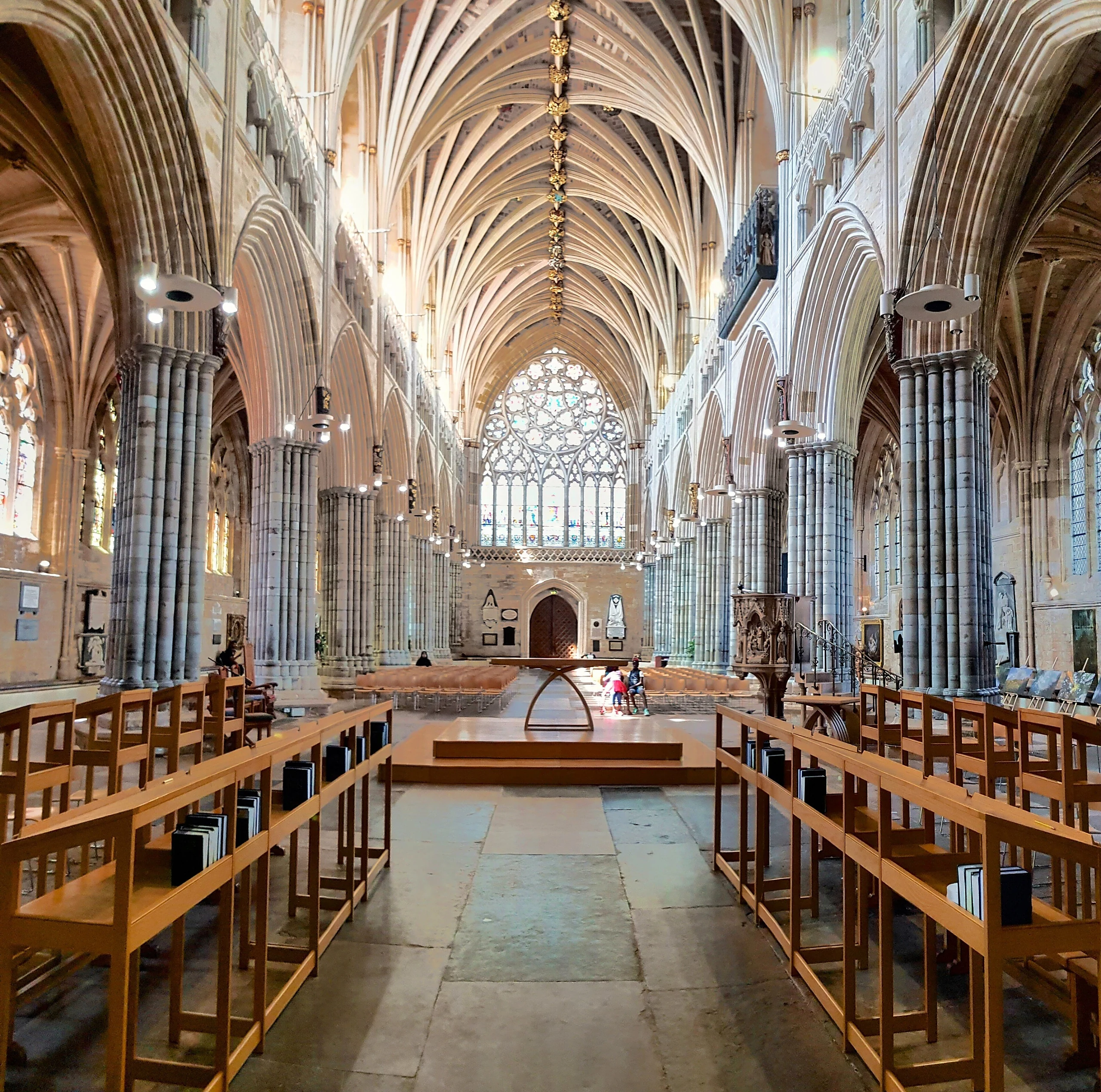Exeter Cathedral's Stone Vault