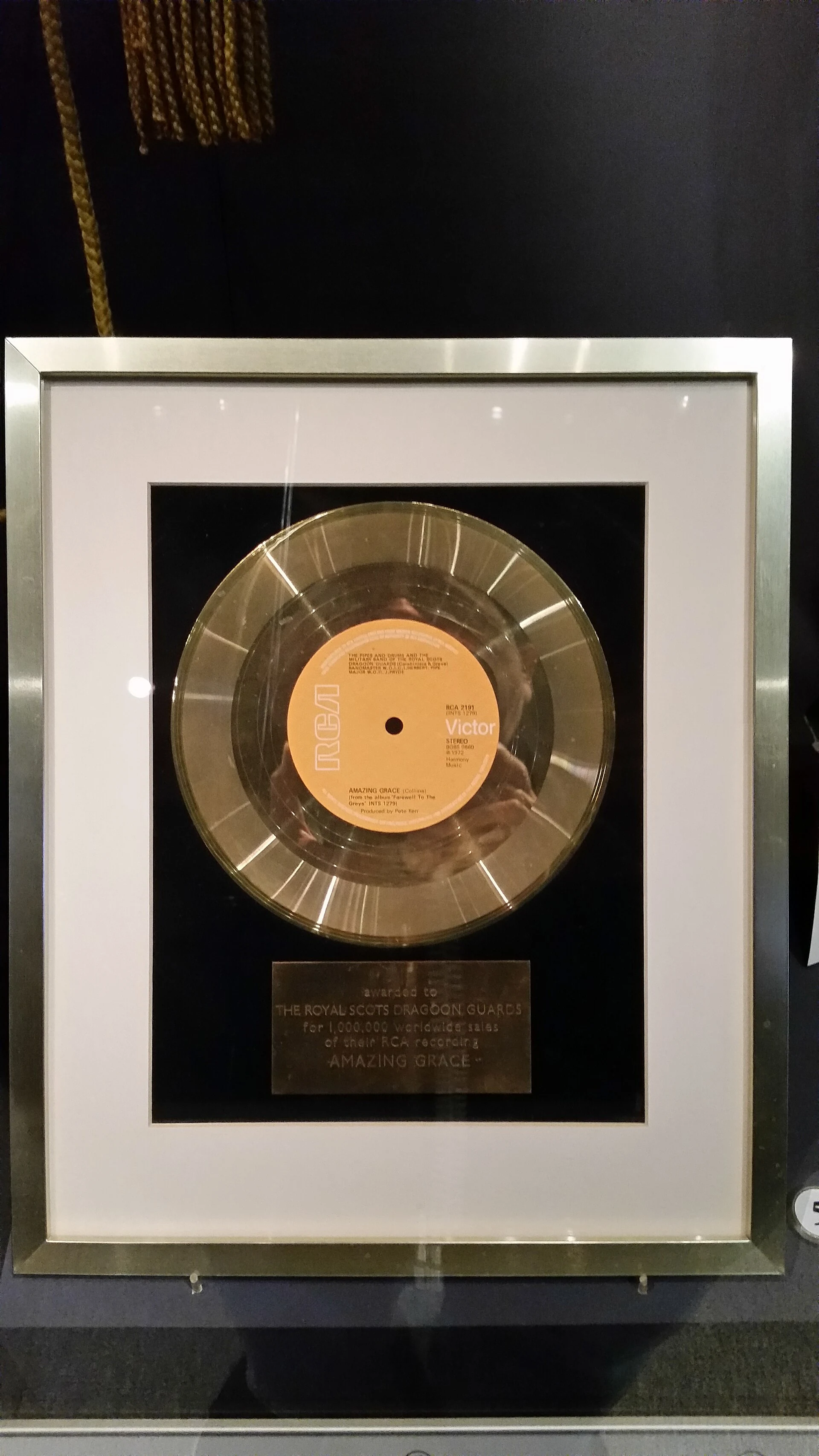 Amazing Grace Gold Record