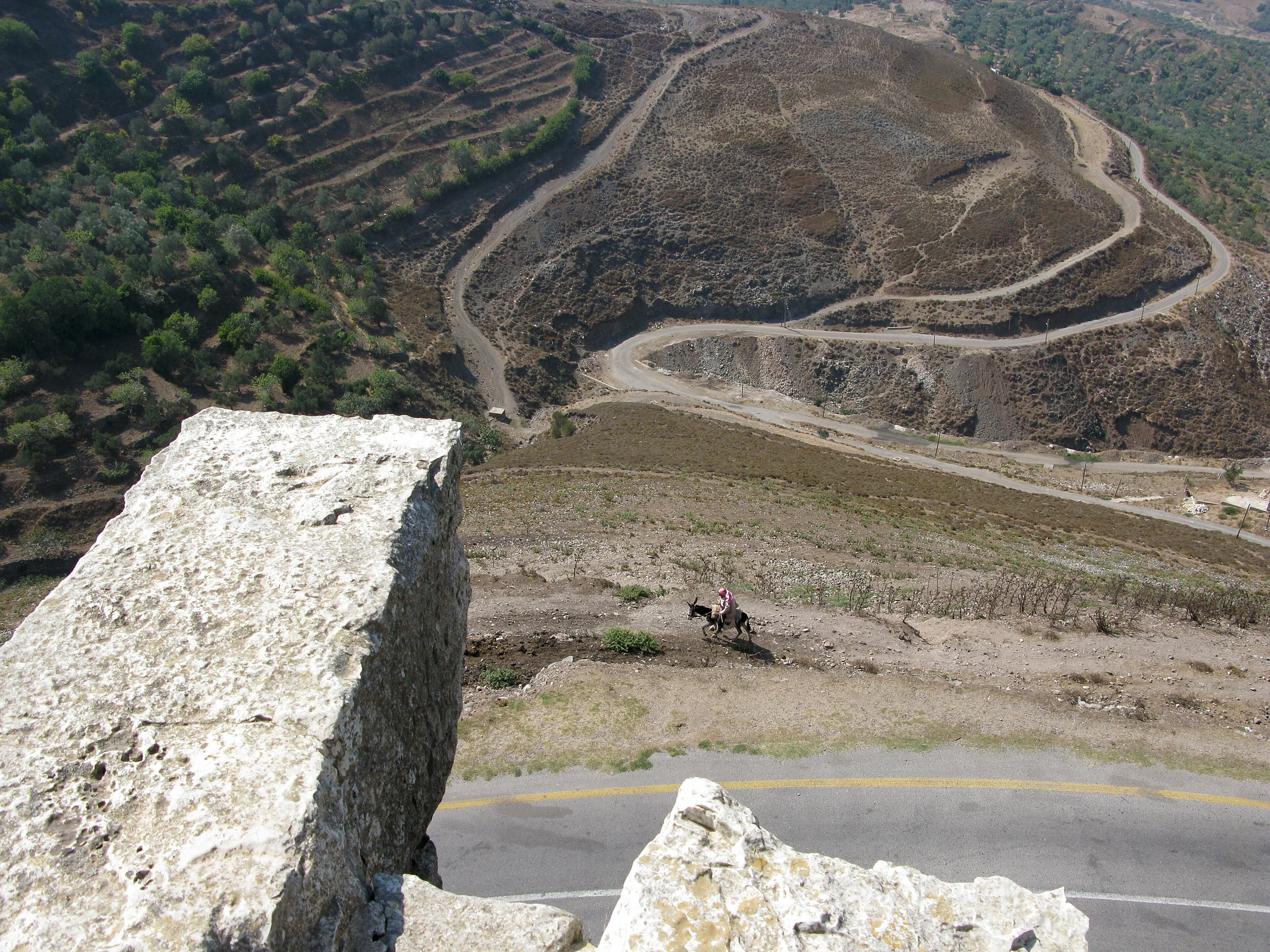 Krak des Chevaliers, Syria, Outer wall