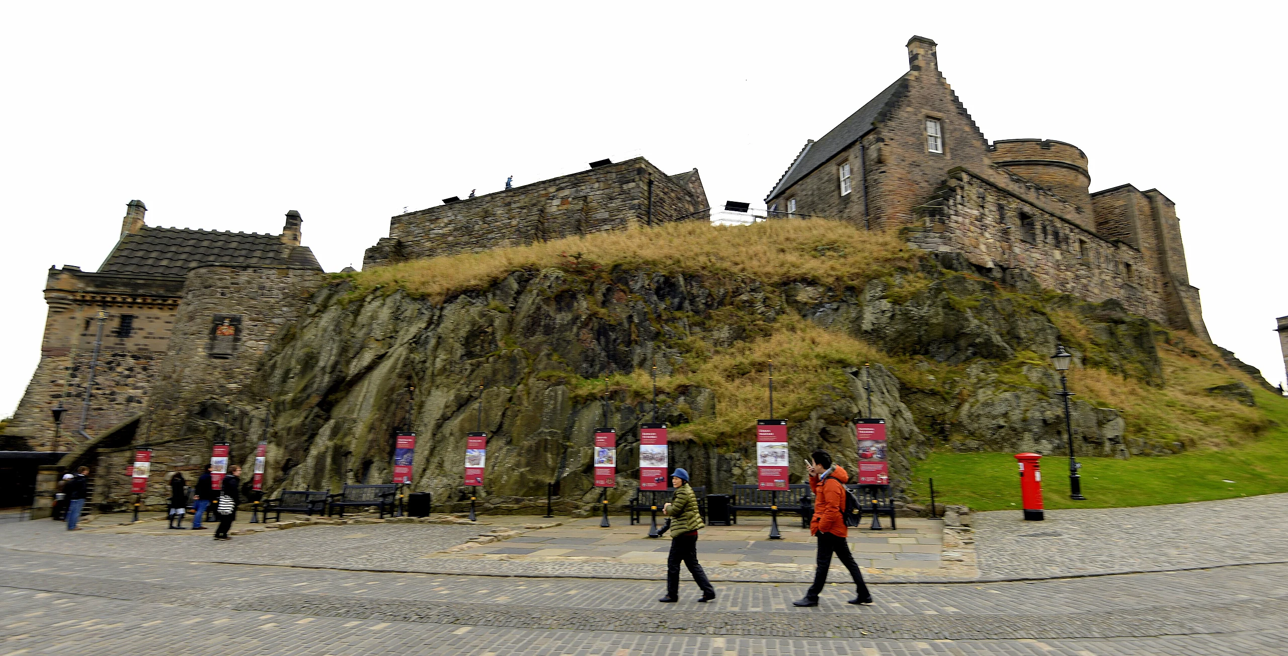 4. Inside Edinburgh Castle. Scotland, UK