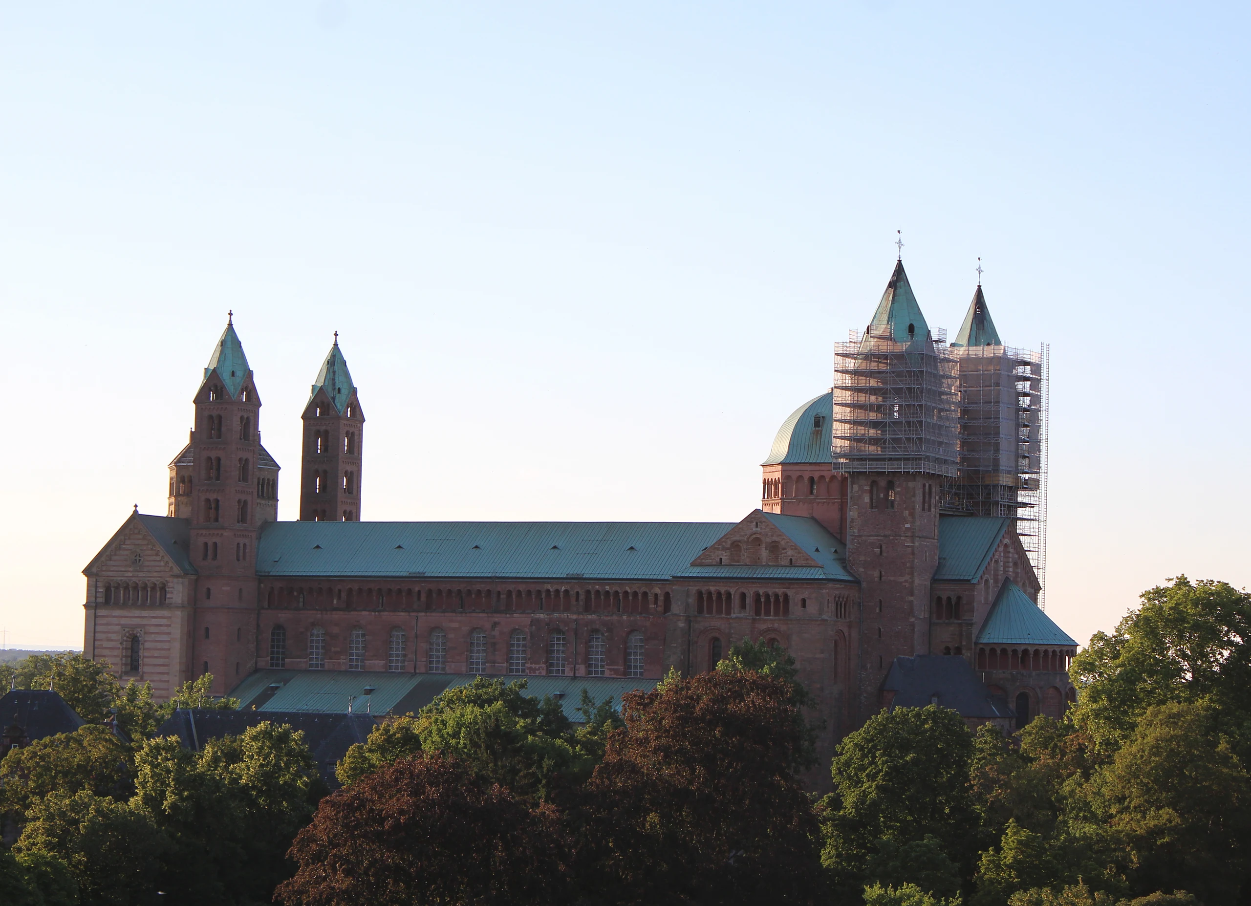 Dom Speyer vom Riesenrad
