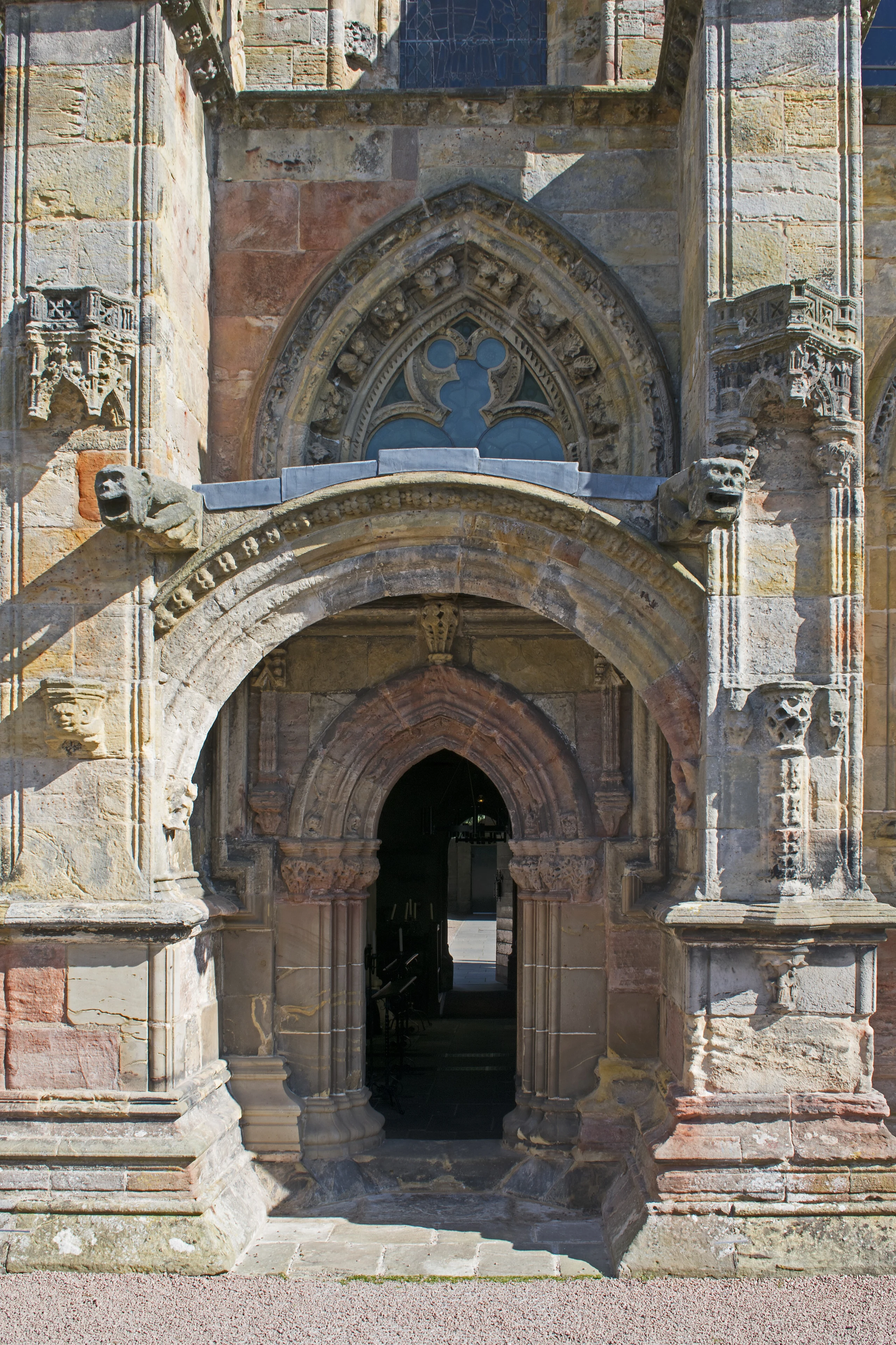 Roslin Rosslyn Chapel southern portal