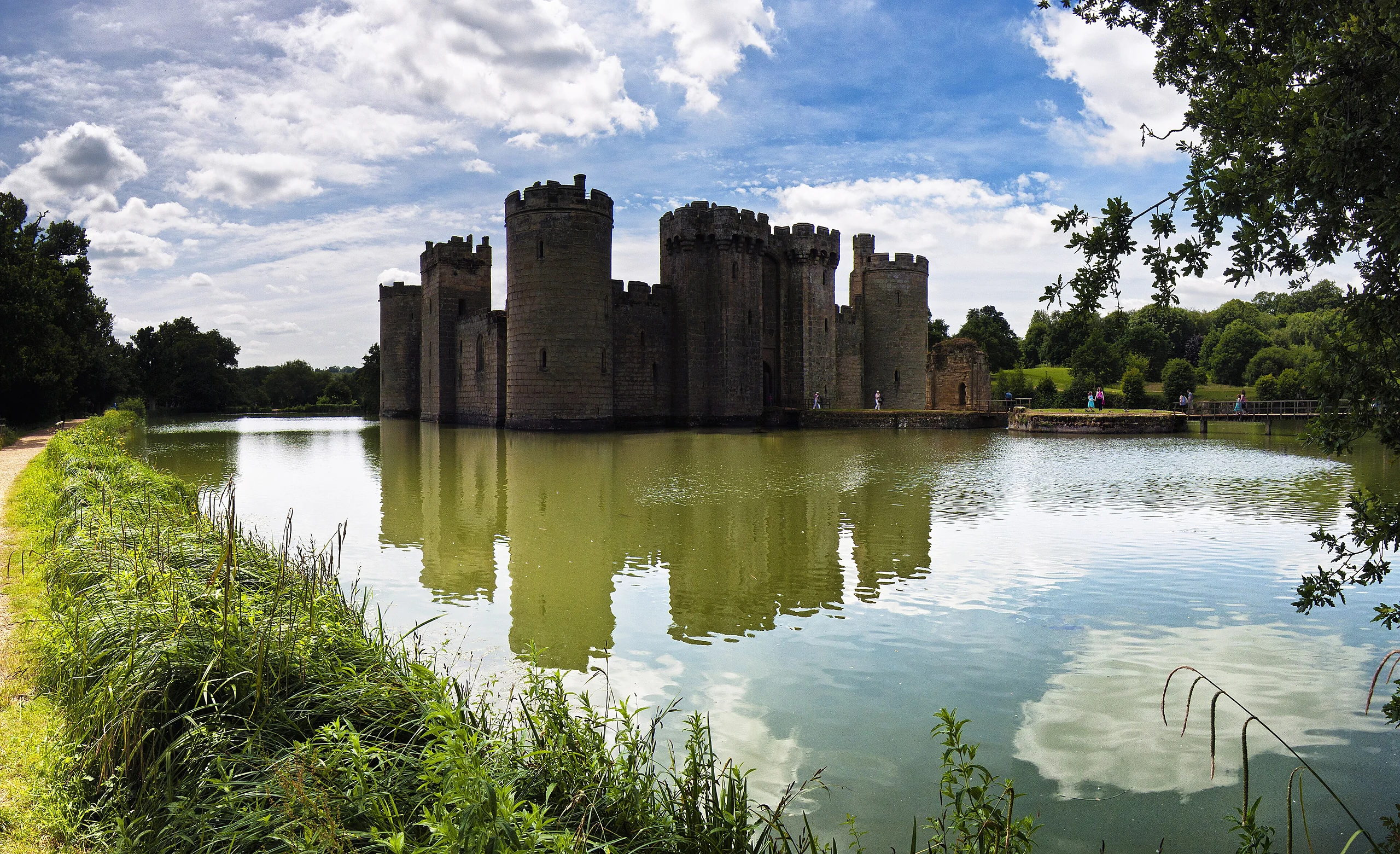 Beautiful Bodiam Castle