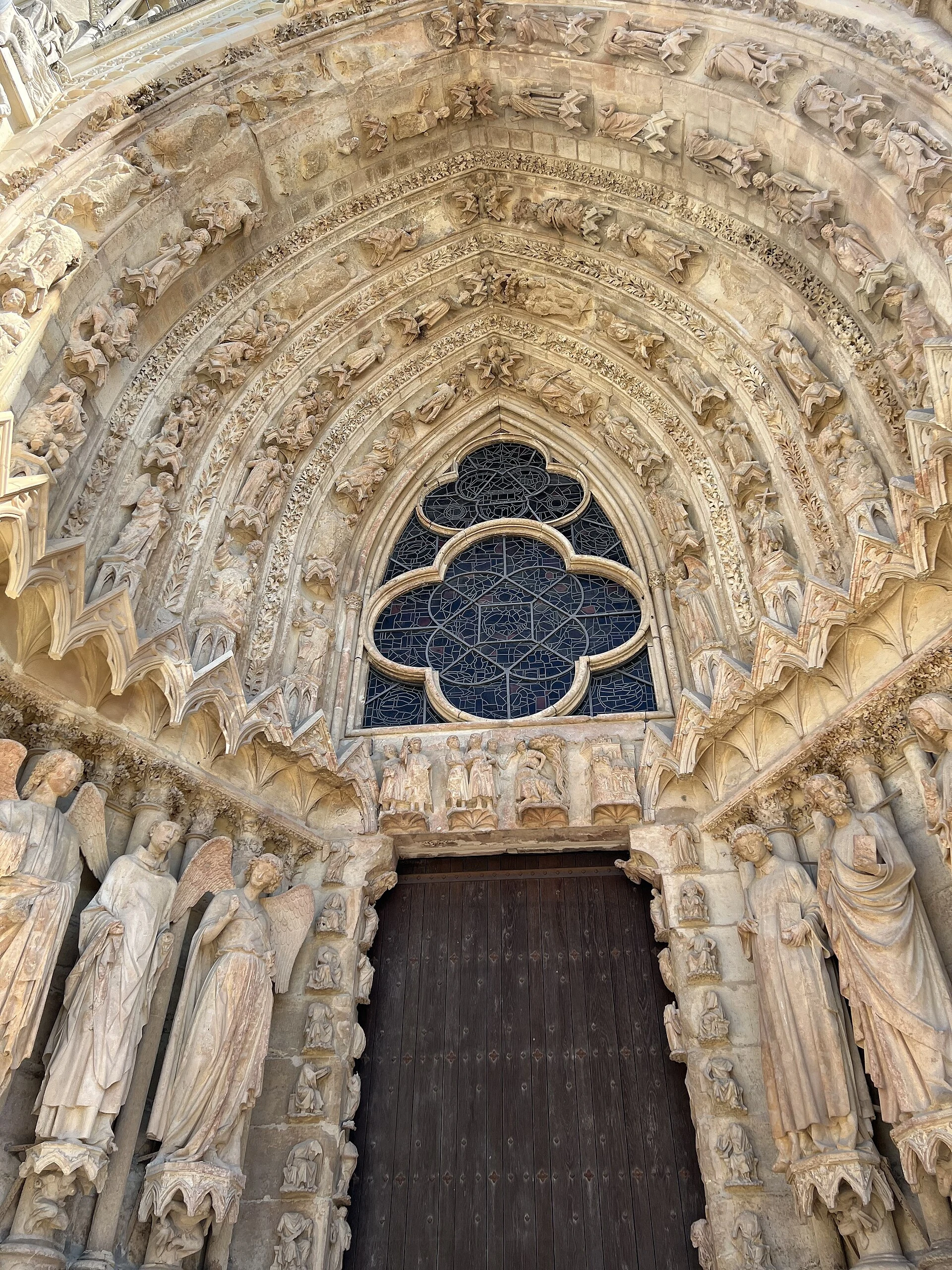 Portique de la Cathédrale Notre-Dame de Reims