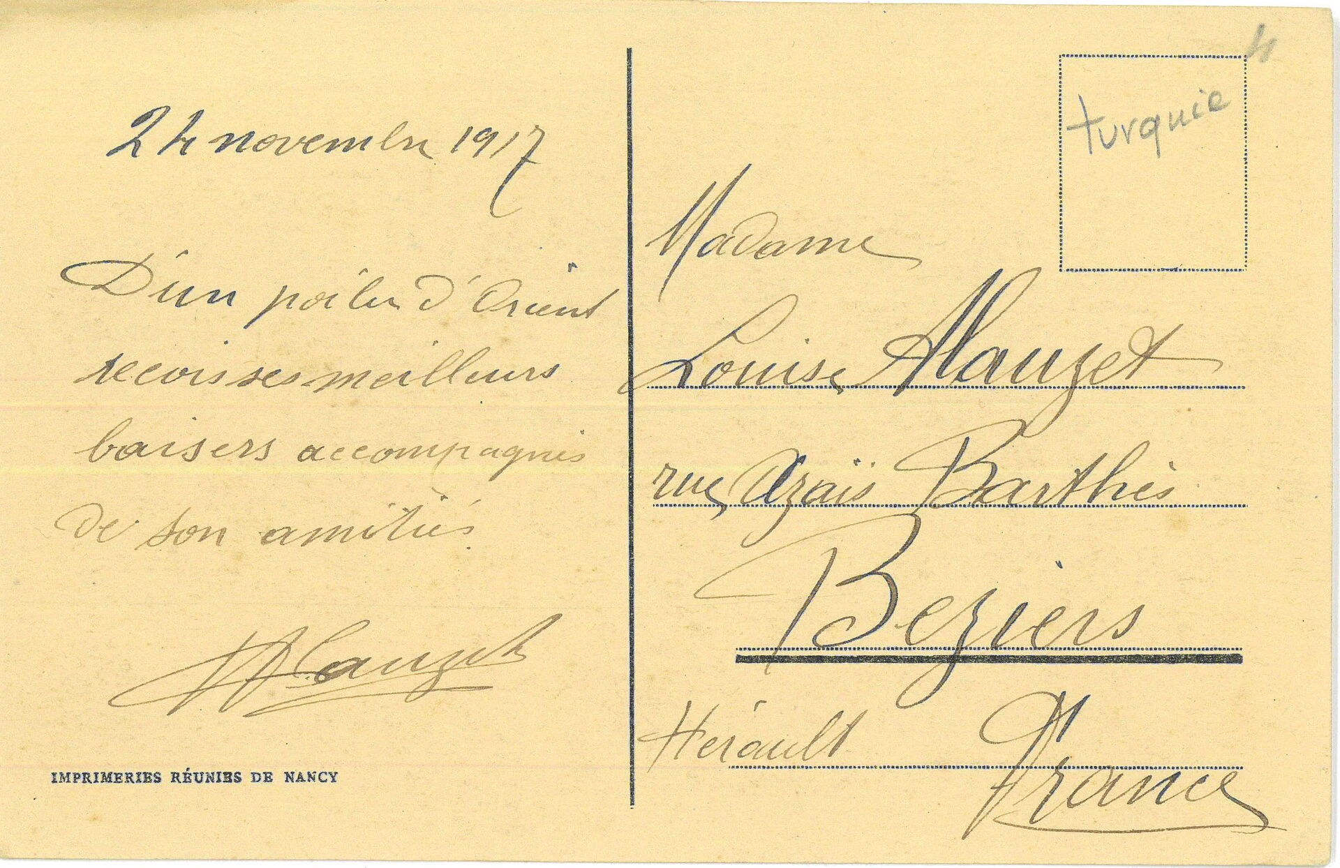 Constantinople - Sainte-Sophie (back)