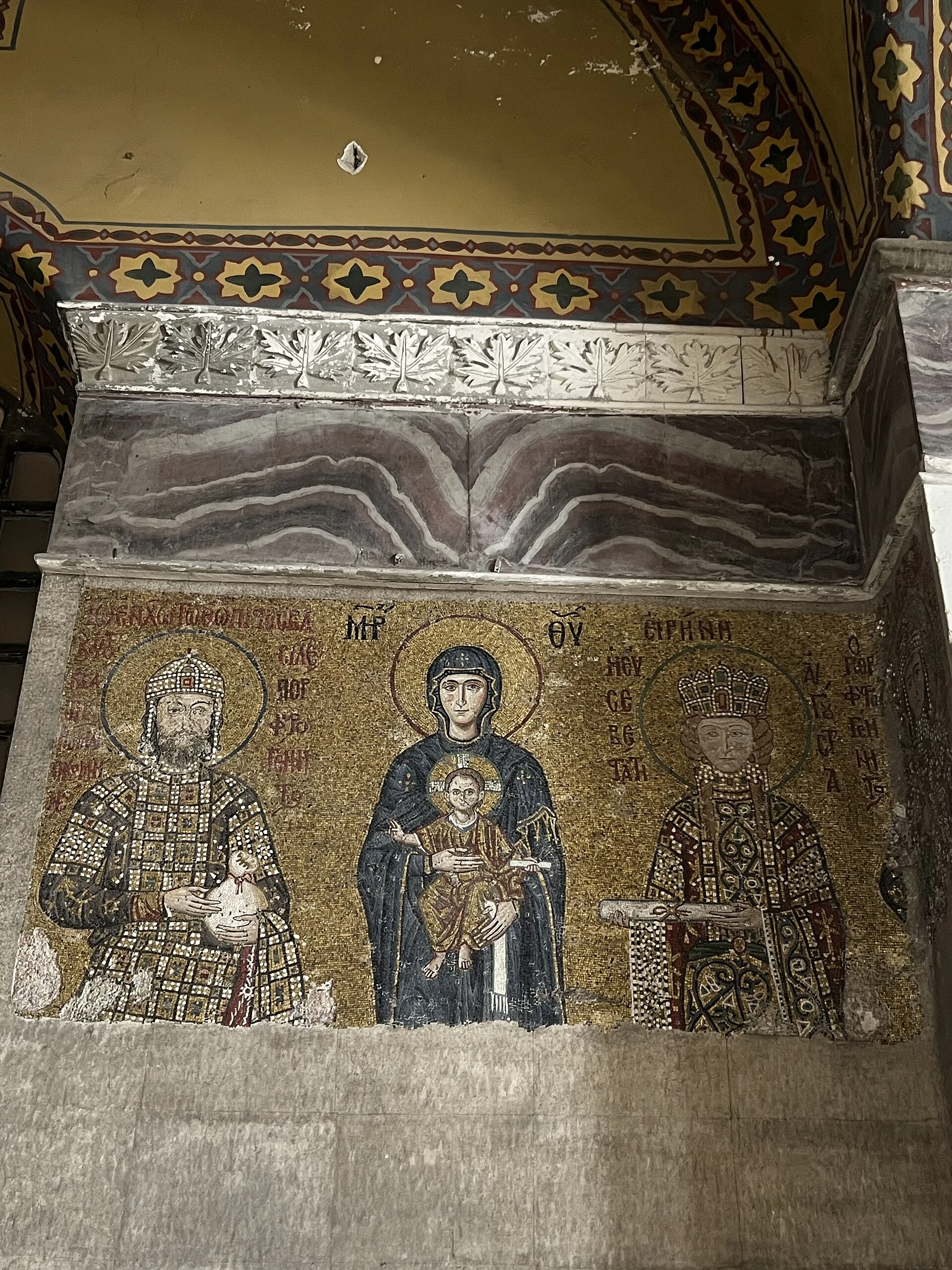 Ayasofya üst galeri mozaik2