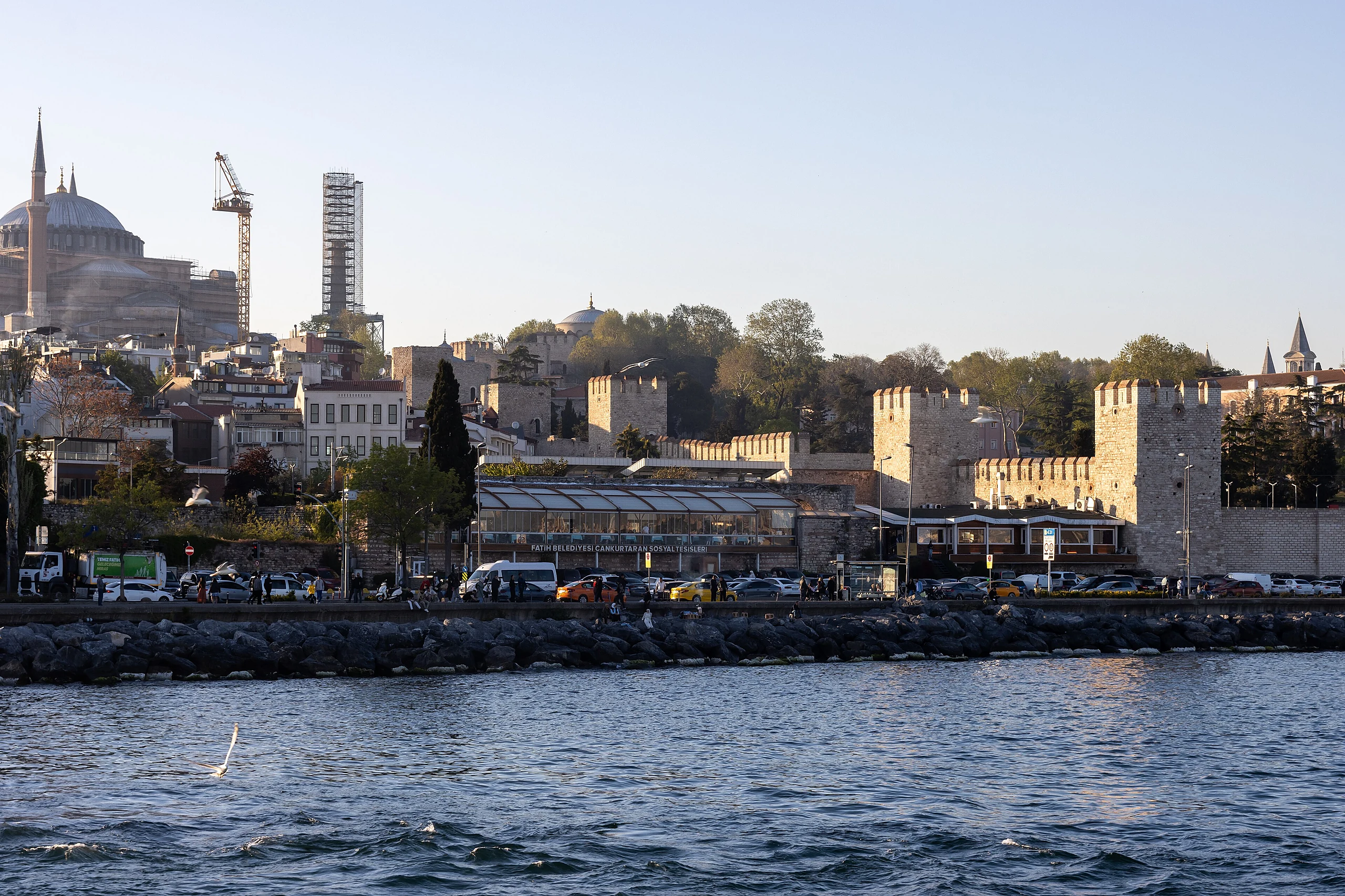 At Istanbul - Wikimedia hackathon boat tour