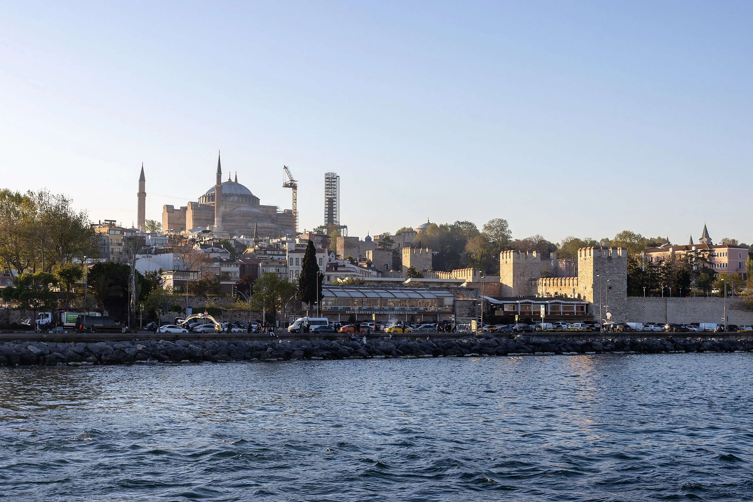 At Istanbul - Wikimedia hackathon boat tour