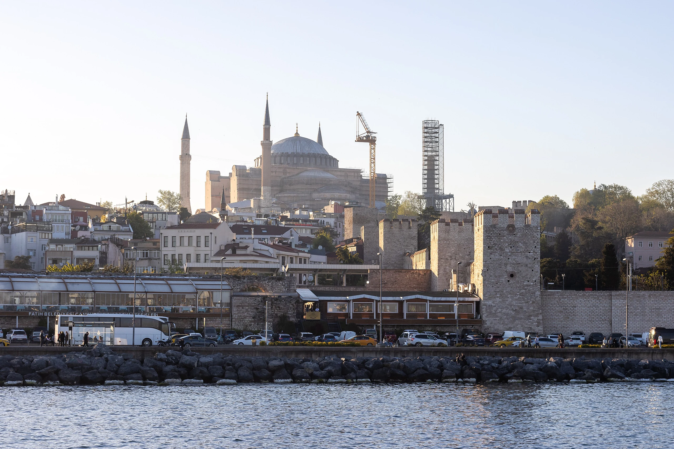 At Istanbul - Wikimedia hackathon boat tour