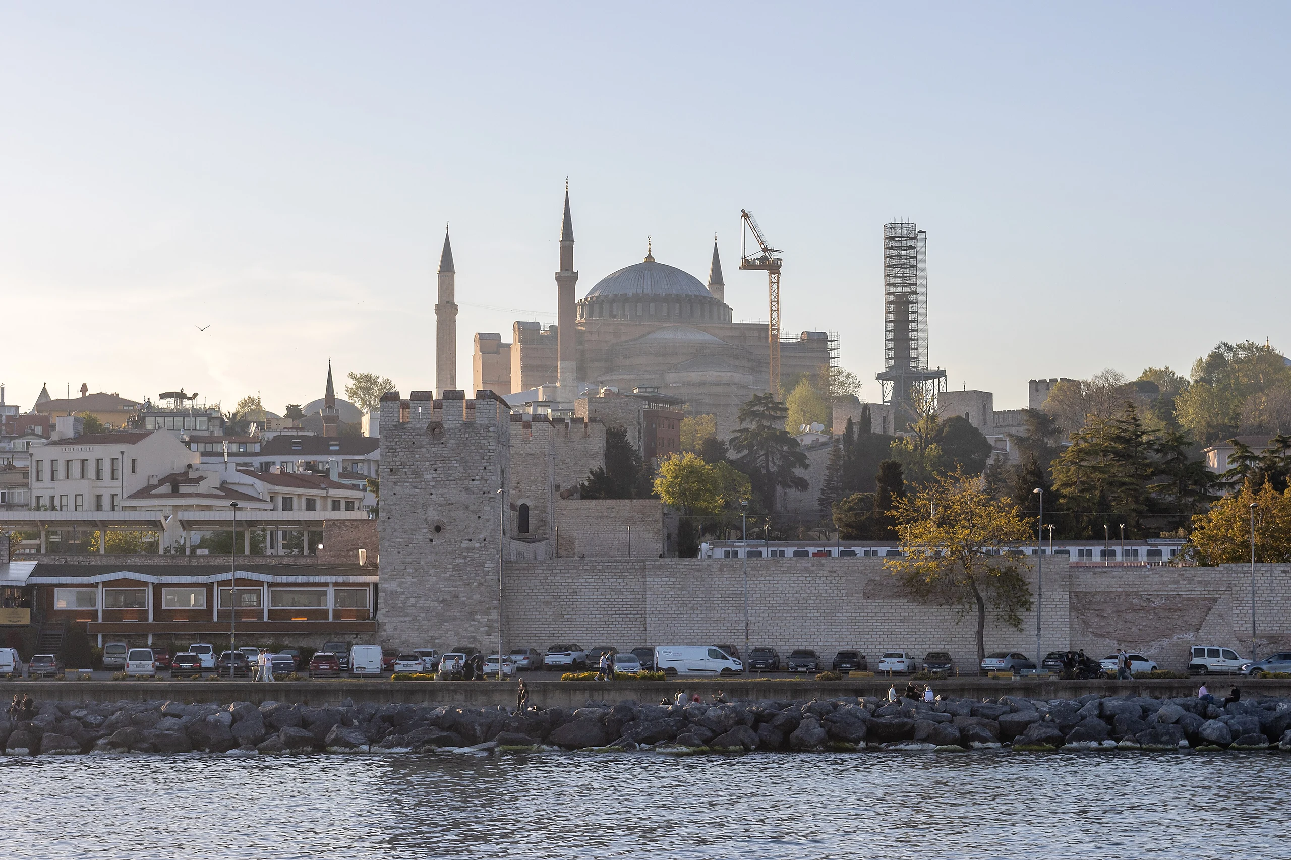 At Istanbul - Wikimedia hackathon boat tour