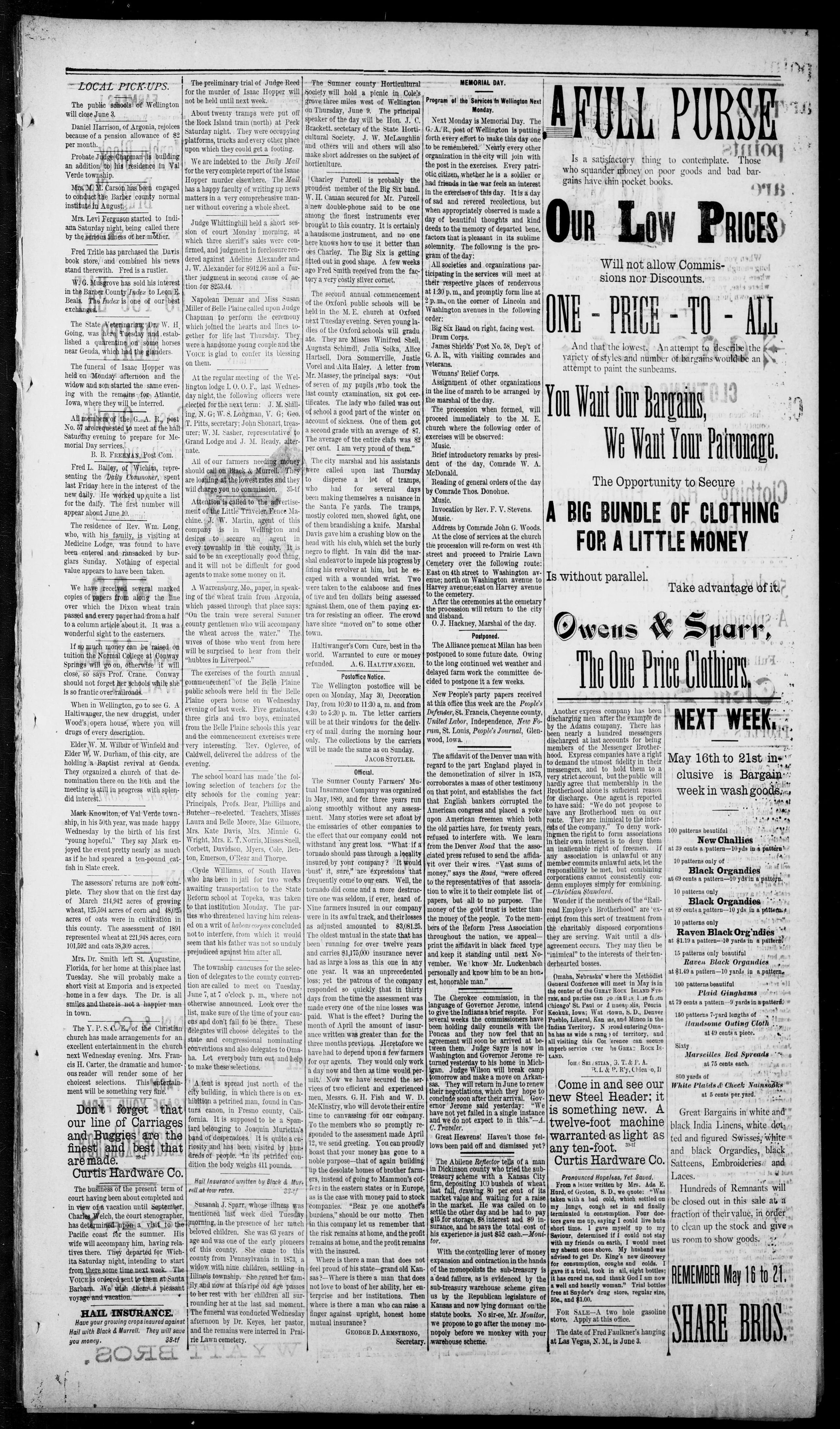Image 5 of People's voice (Wellington, Sumner County, Kansas), May 27, 1892