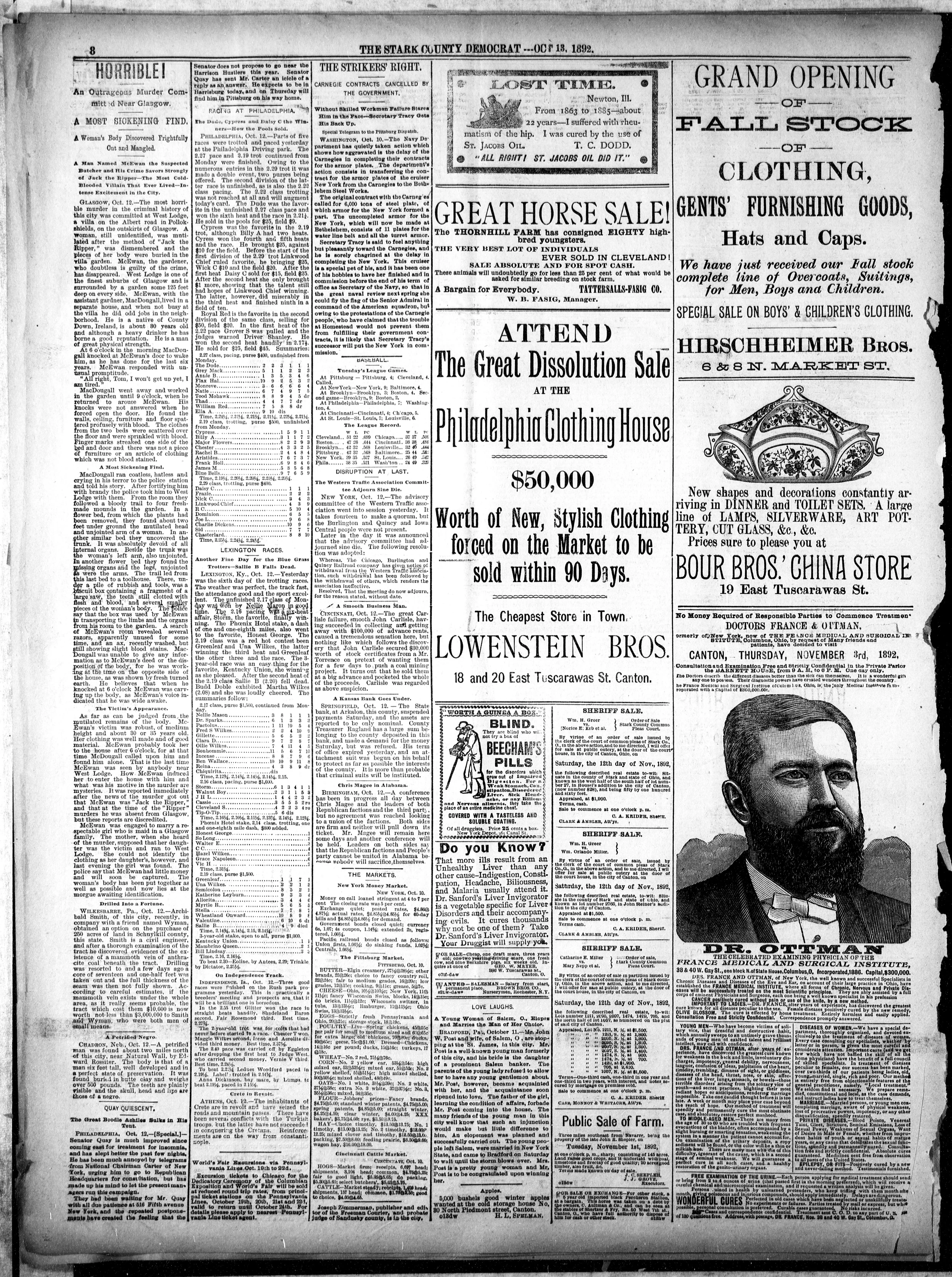 Image 8 of The Stark County Democrat (Canton, Ohio), October 13, 1892