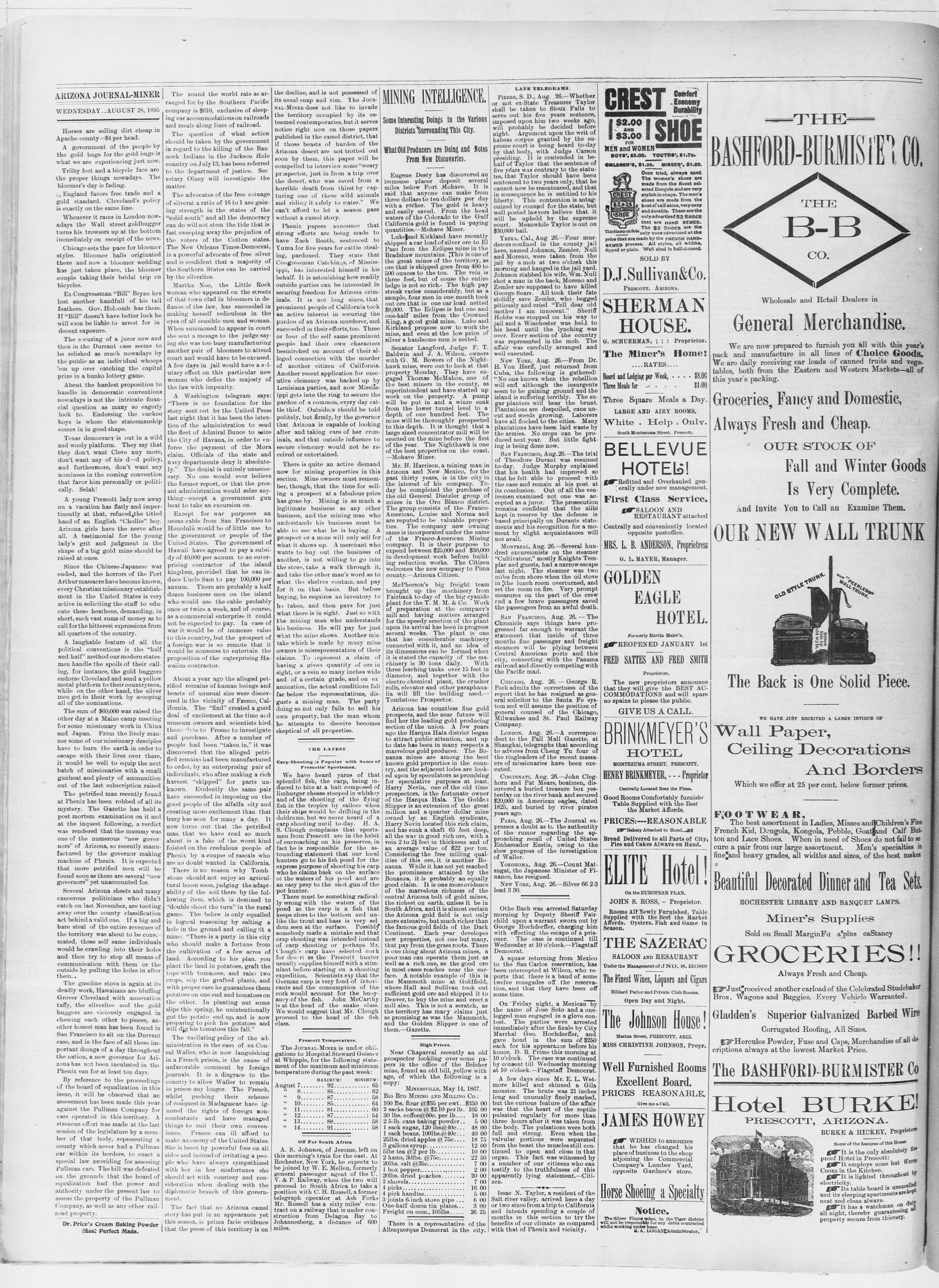 Image 2 of Arizona weekly journal-miner (Prescott, Ariz.), August 28, 1895