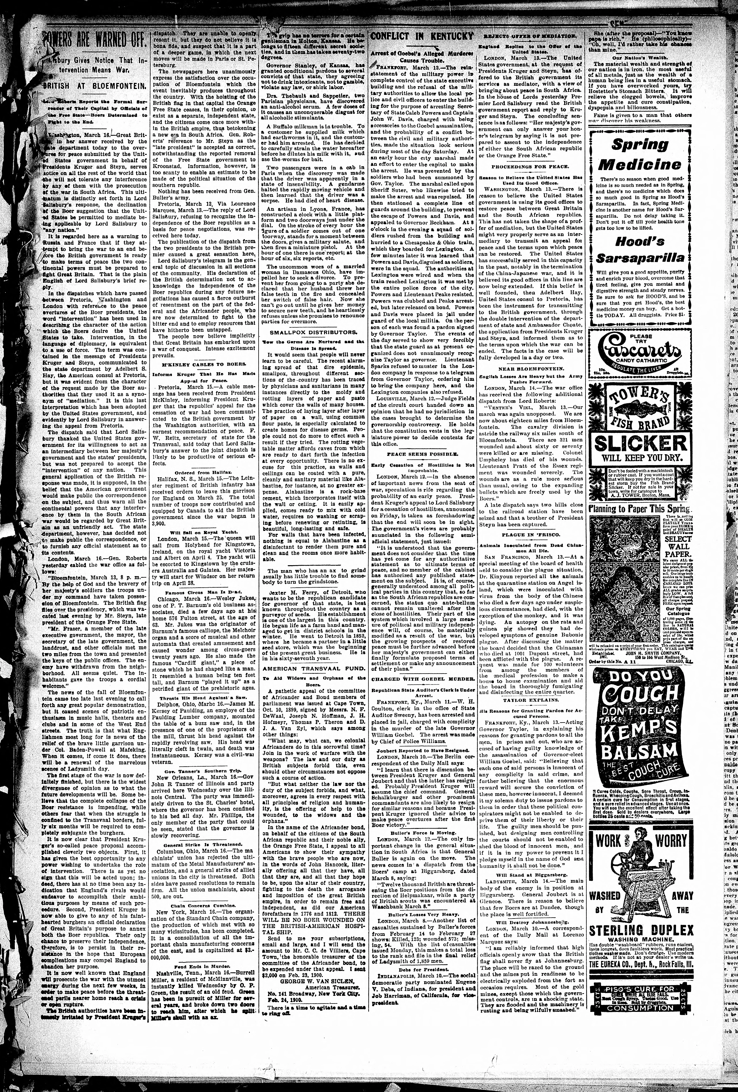 Image 3 of Iowa state bystander (Des Moines, Iowa), March 16, 1900