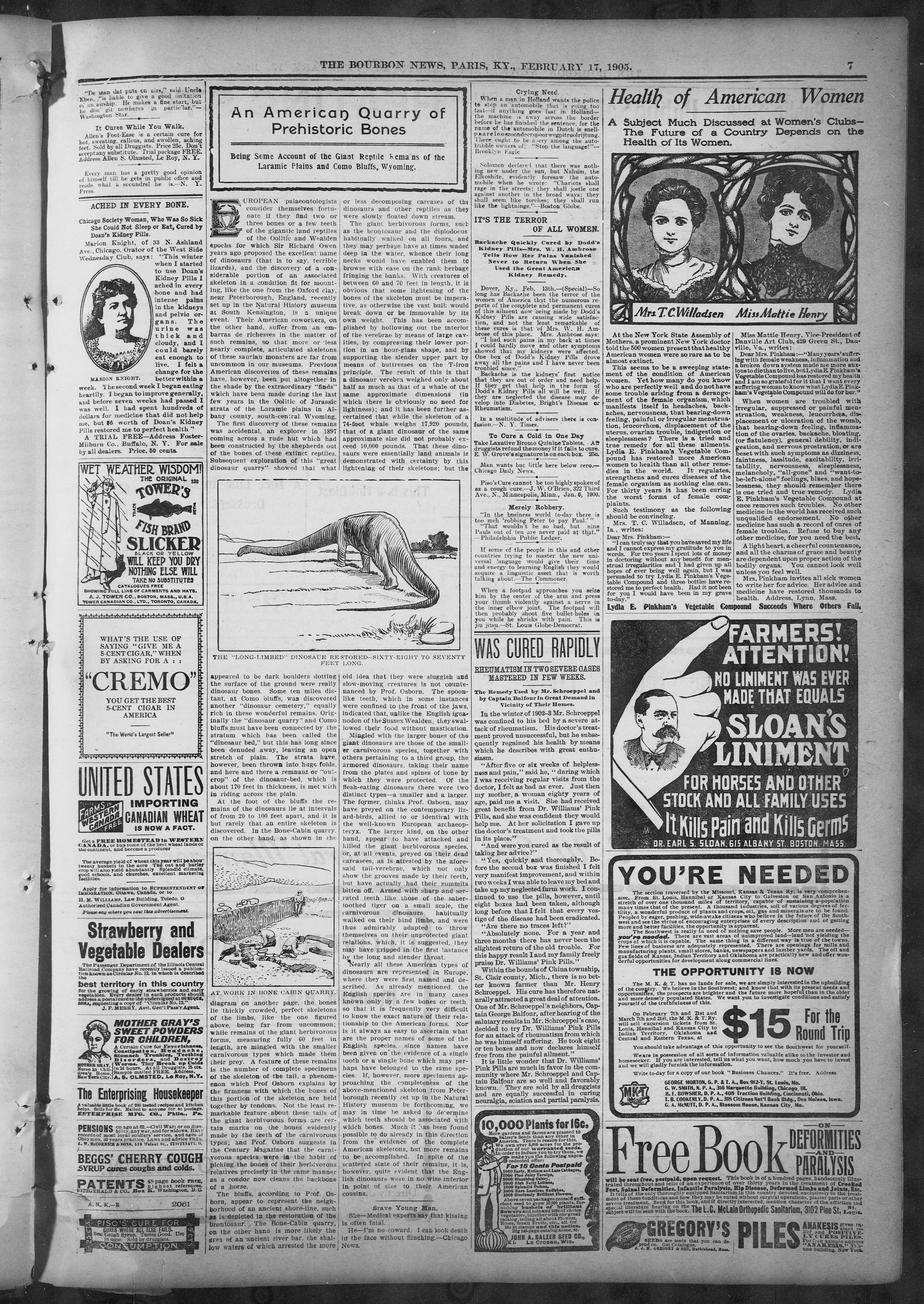 Image 7 of The Bourbon news (Paris, Ky.), February 17, 1905